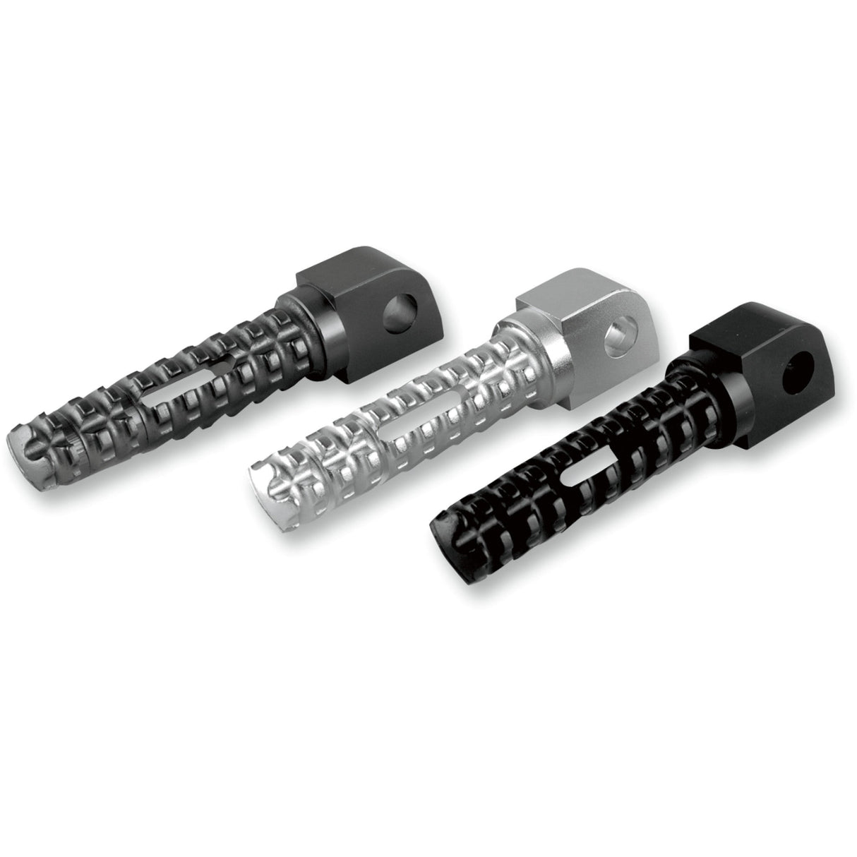 PSR 1620-0964 04-01200-22 SBK Pegs for OEM Footrests Footpegs - Black