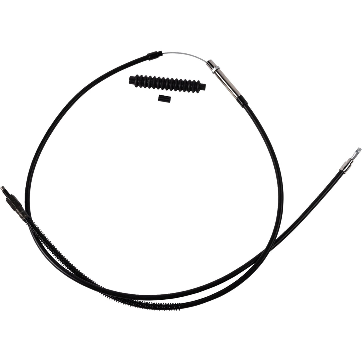 Barnett High-Efficiency Black Vinyl Clutch Cable +8" Size - 101-30-10062-8 For Harley Softail 2018-2024