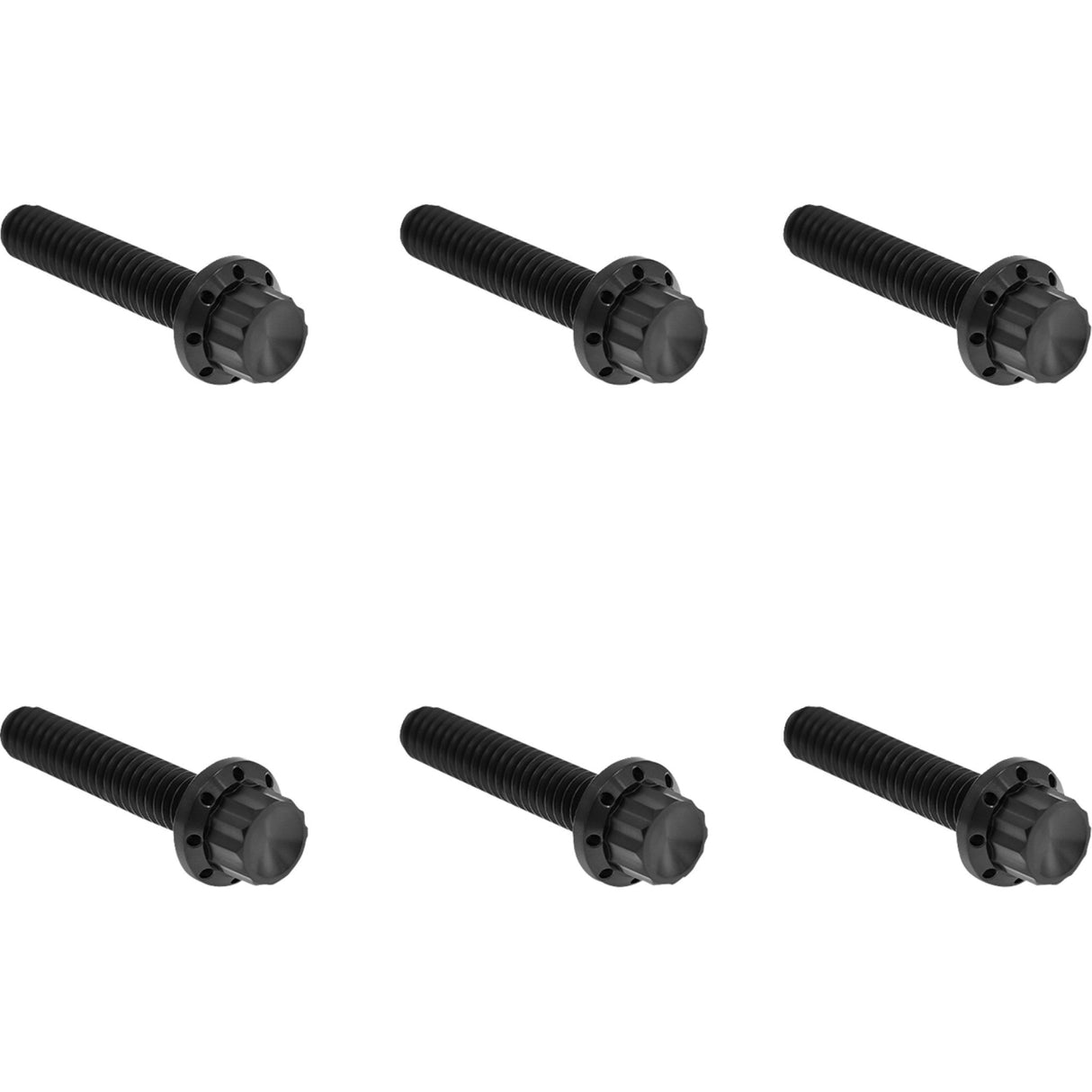 ARLEN NESS 2401-1809 300-701 Transmission Side Cover Titanium 12-Point Bolt Kit Bolt Kit - Clutch Cover - Titanium - 12-Point - M8 Gen 2 - Black