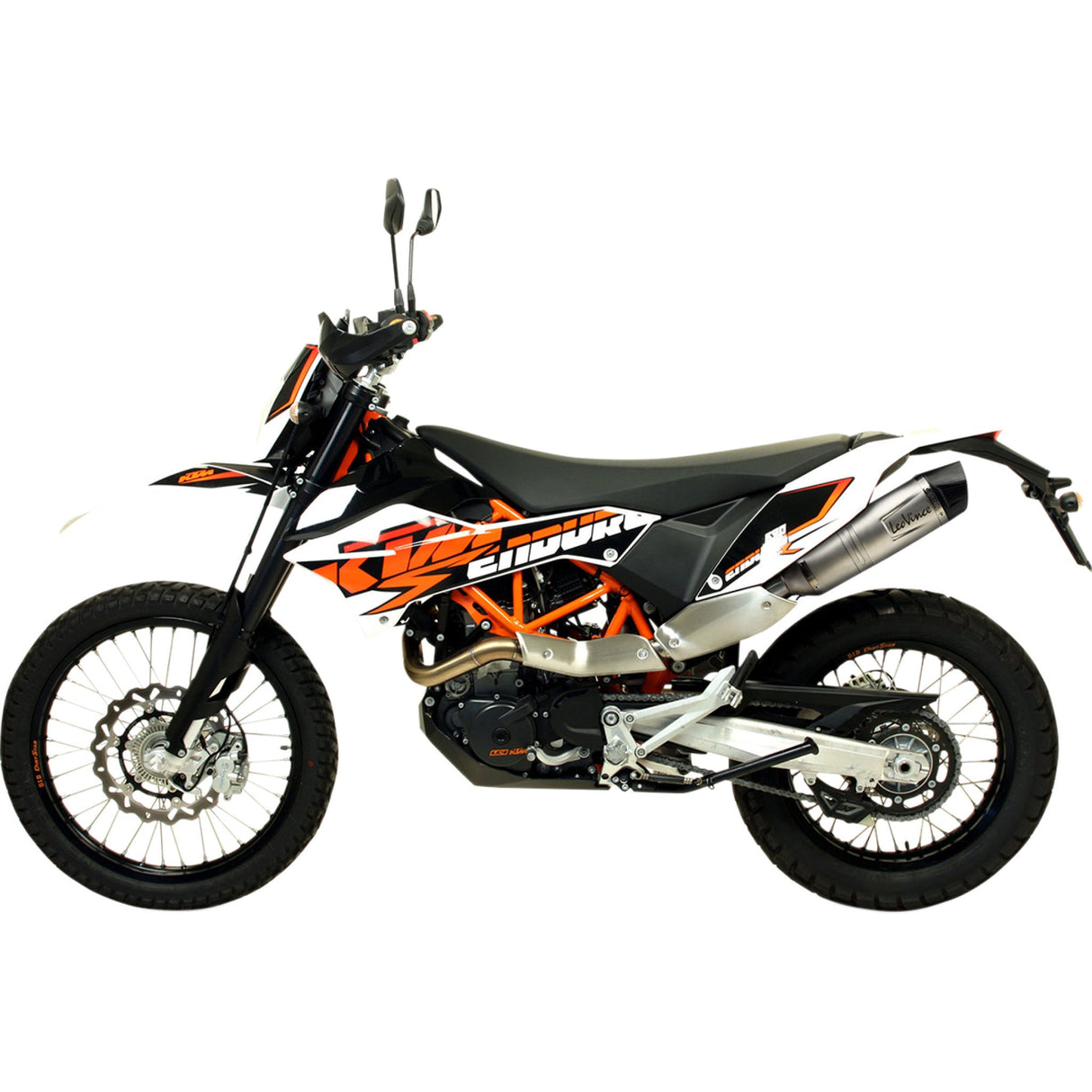 Leovince LV One Evo Muffler - 8299EU For KTM 690 2008-2016 | Husqvarna 701 Enduro / 701 Supermoto / Enduro 701 2016-2022