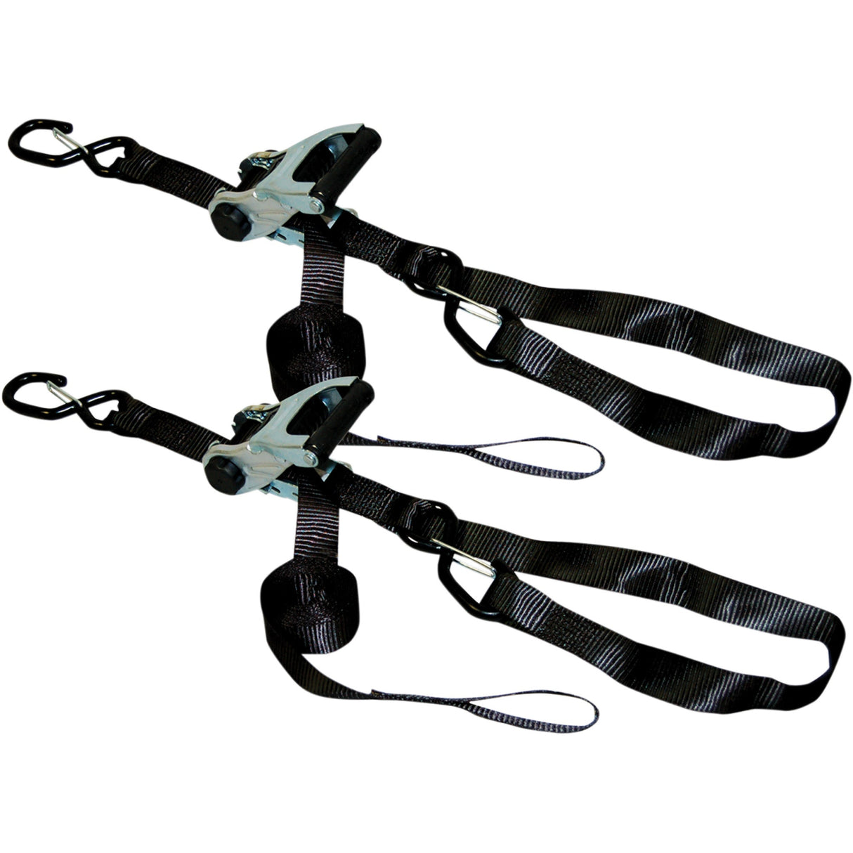 ANCRA 3920-0343 XR108-2P X-Series 1-1/4" Ratchet Tie-Downs Tie-Down - Heavy Duty - Black