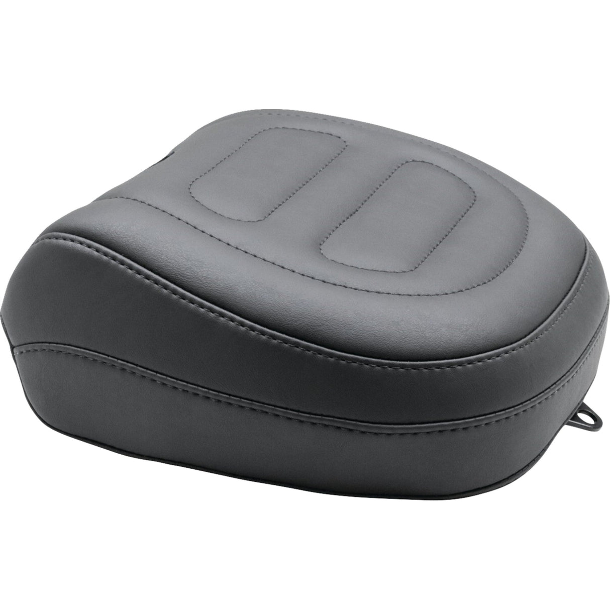 Mustang Max Profile Passenger Touring Seat Black Trapezoid Stich Fxfb Fxfbs - 75888 For Harley Softail 2018-2021