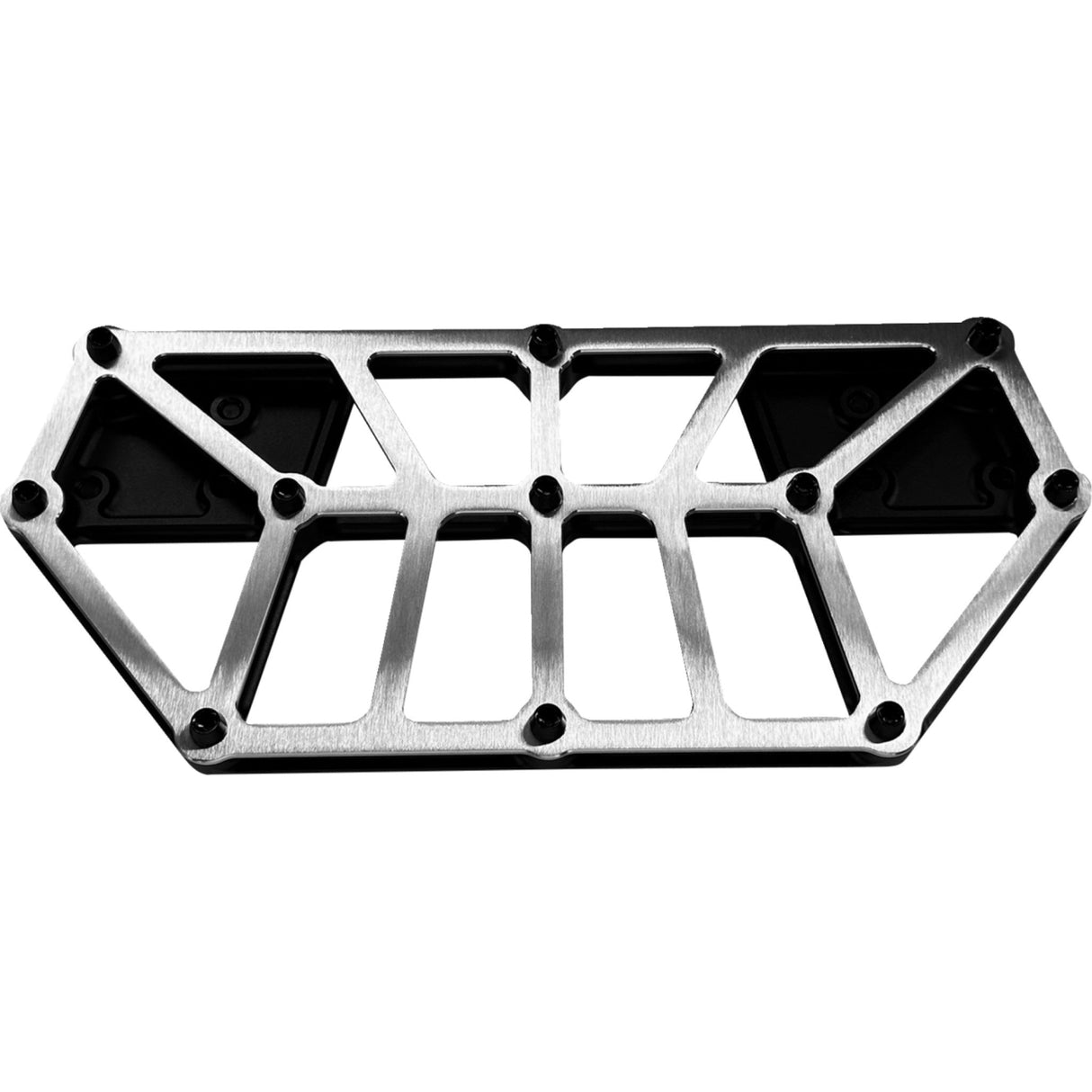 Kodlin USA NXL Floorboards Black With Stainless Steel - K73253 For Harley Motorcycles 1980-2026
