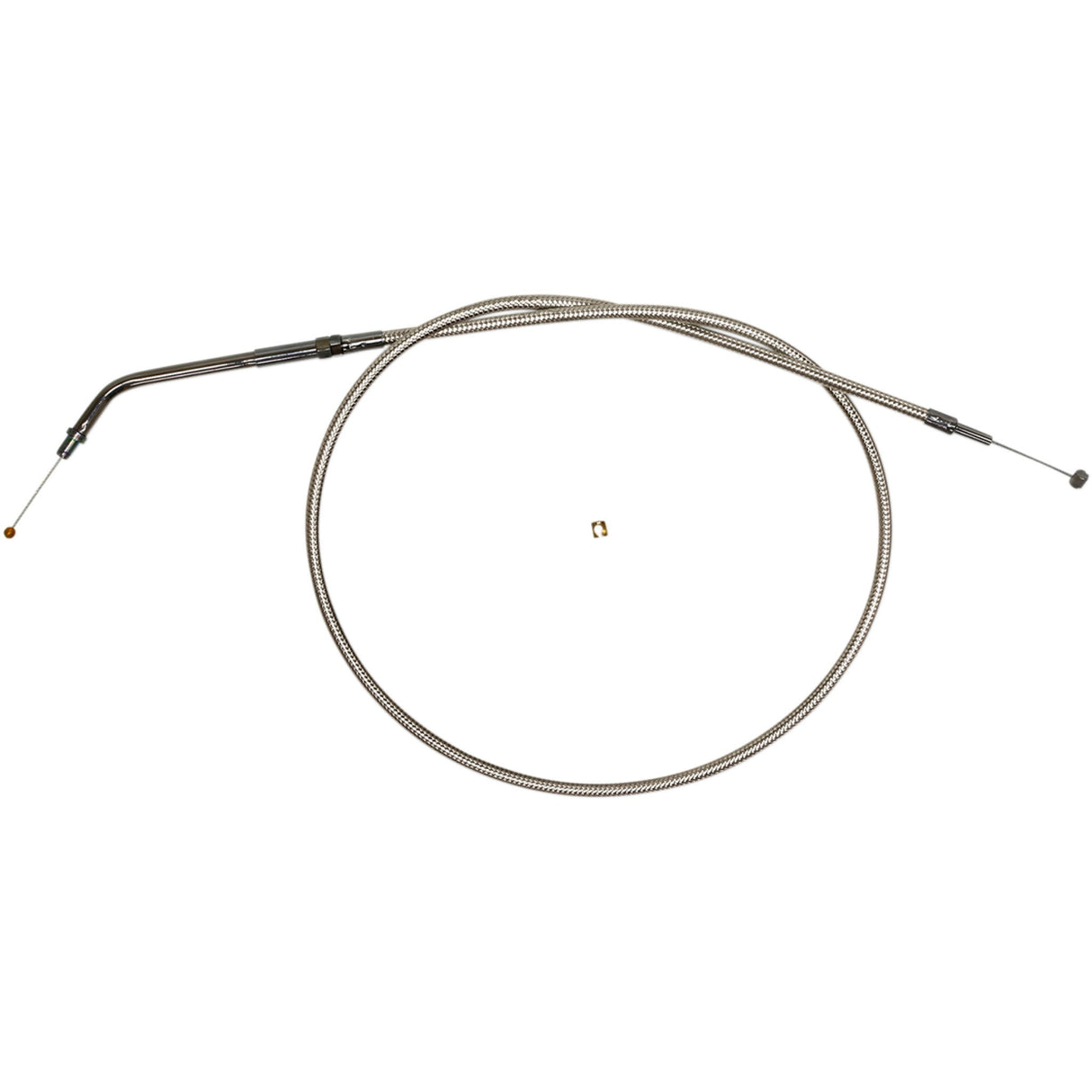 MAGNUM SHIELDING 0650-0727 5330 Polished Stainless Steel Braided Throttle/Idle Cable