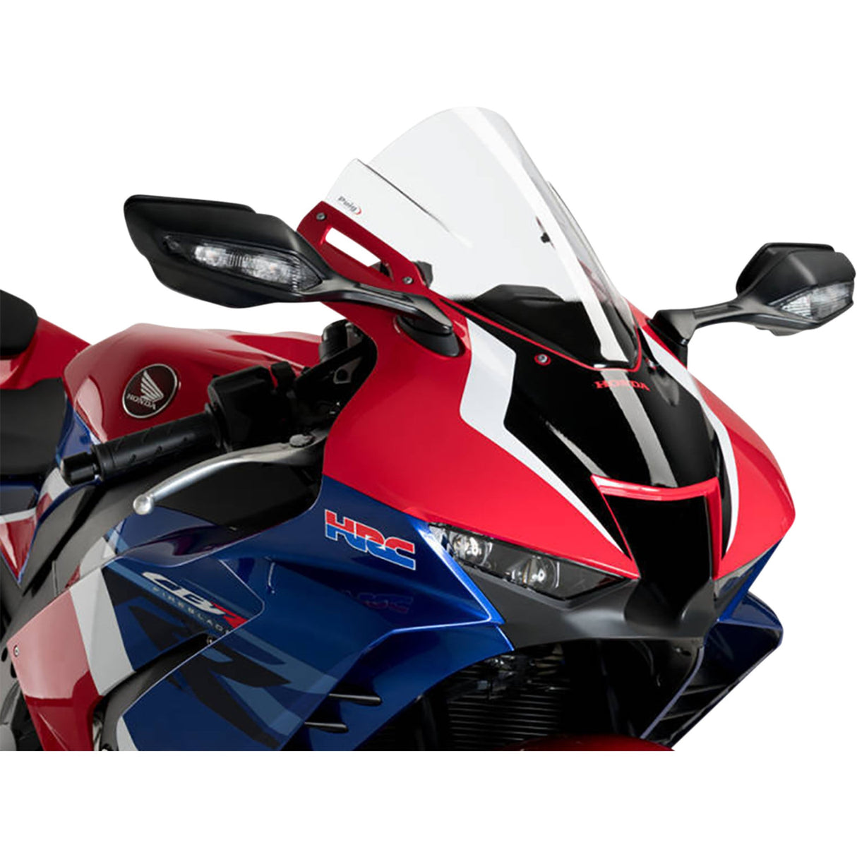 Puig Hi-Tech Parts Z-Racing Windscreen - 20313W Honda CBR1000RR Fireblade 2021-2023