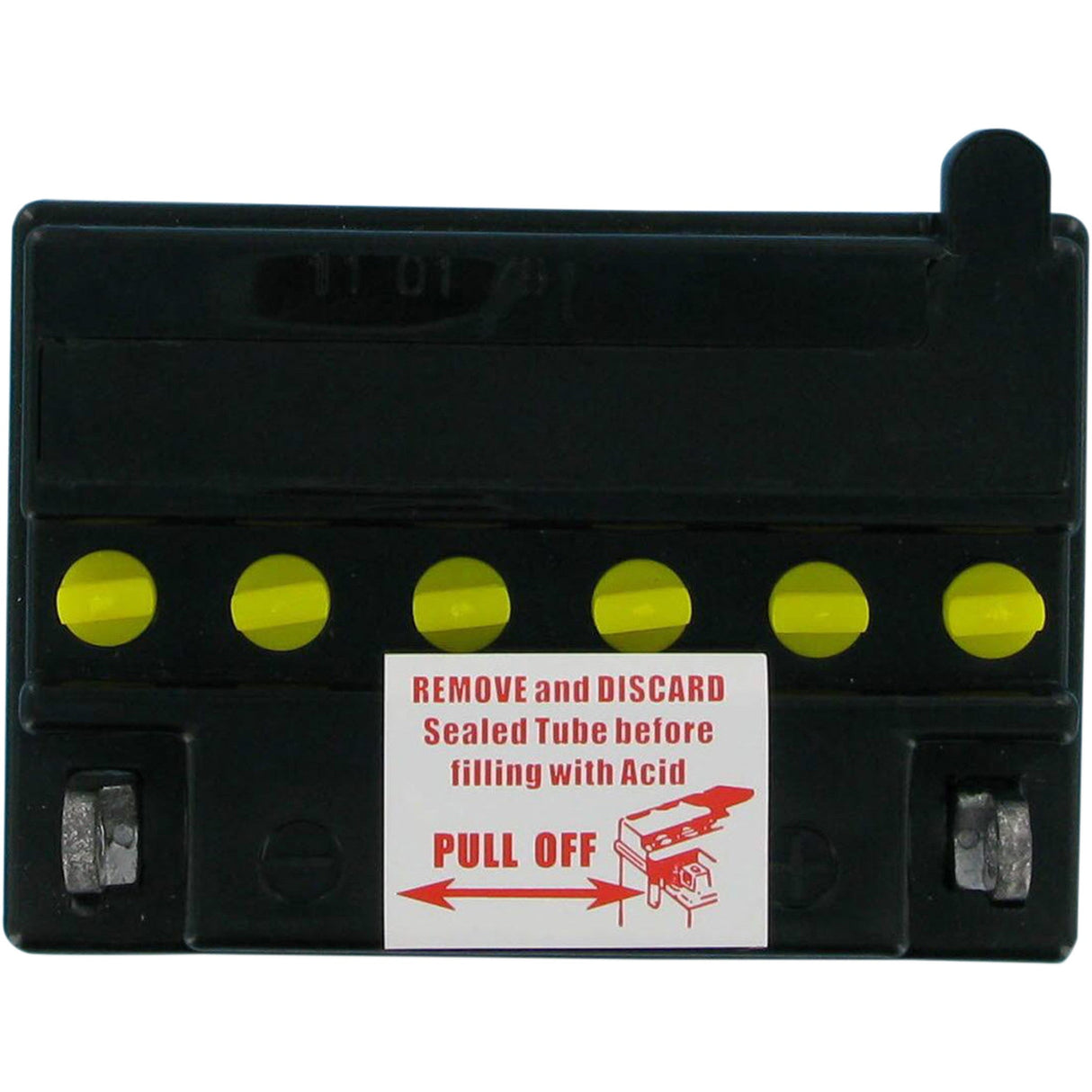 PARTS UNLIMITED RCB7CA Heavy-Duty Battery Battery - YB7C-A