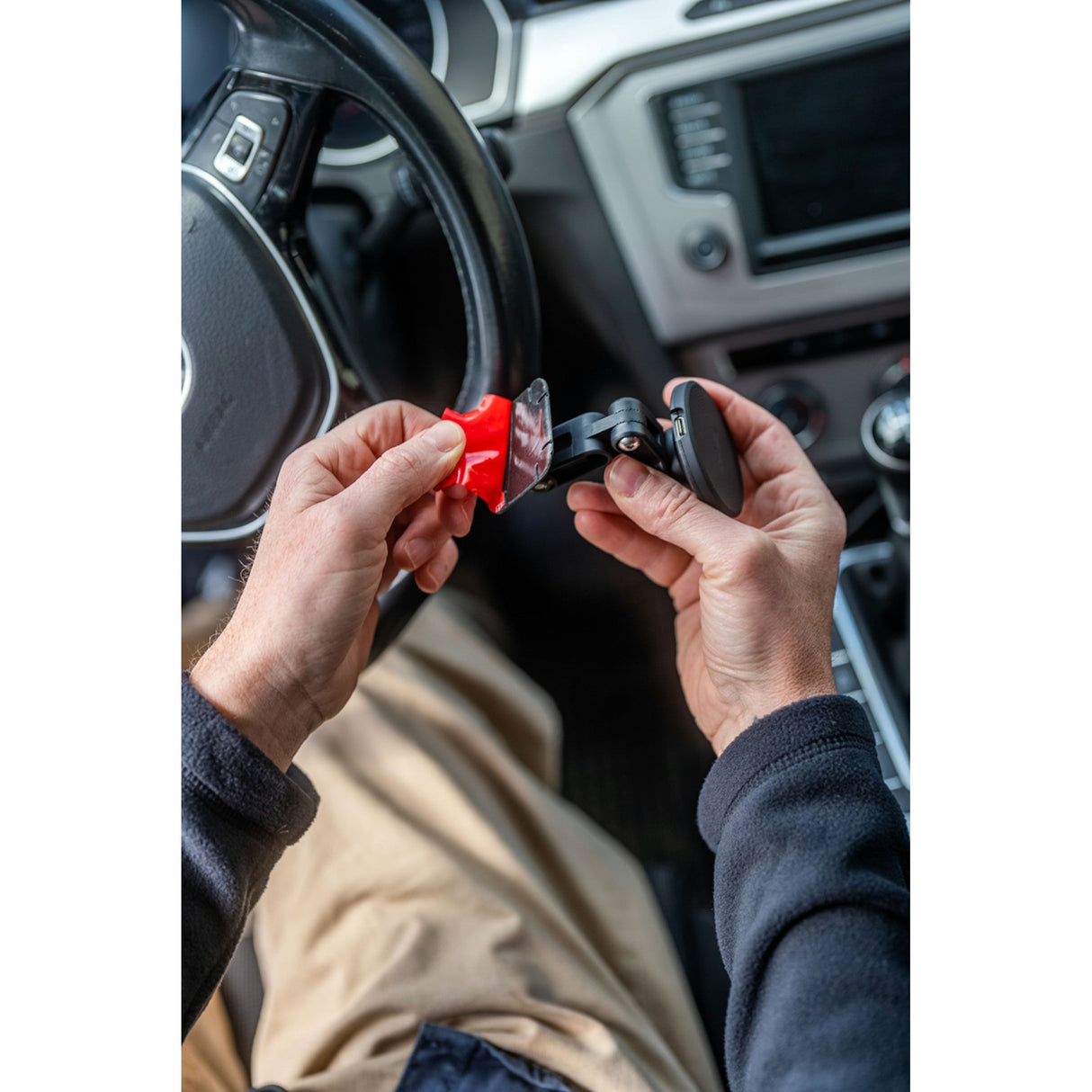 SP CONNECT 0636-0410 52838 SPC+ Adhesive Car Charging Mount Mount - Charging - Adhesive - SPC+