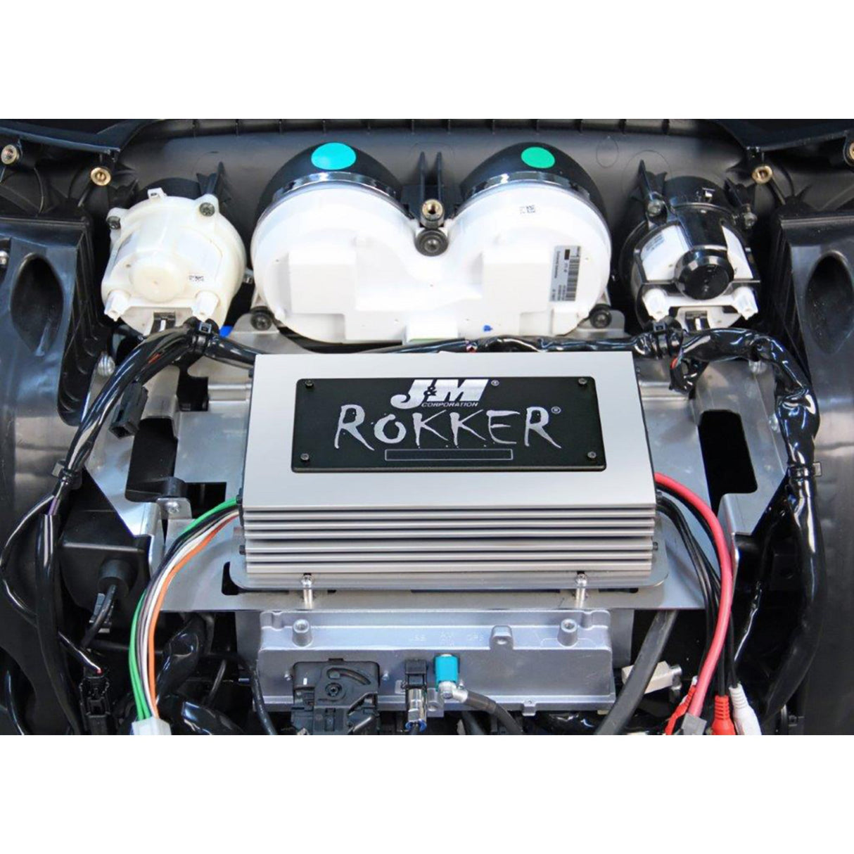 J & M 4405-0949 JMA6-400HC14 JMC ROKKER® 200 W 2-Channel Amplifier Kit 400 W Amplifier Kit - '14-'23 FLHX/FLHTK/FLHCUTG