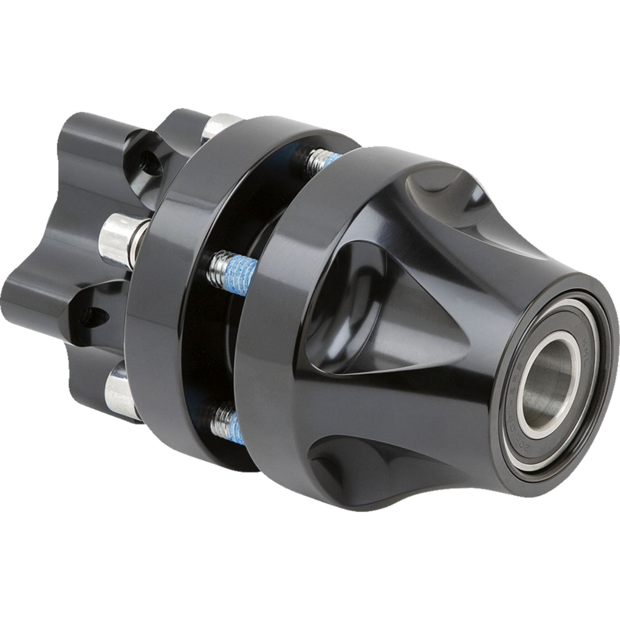 Arlen Ness Cartridge Hub Cartridge Front Single Disc Black Softail Standard Street Bob - 71-648 For Harley Softail 2018-2025