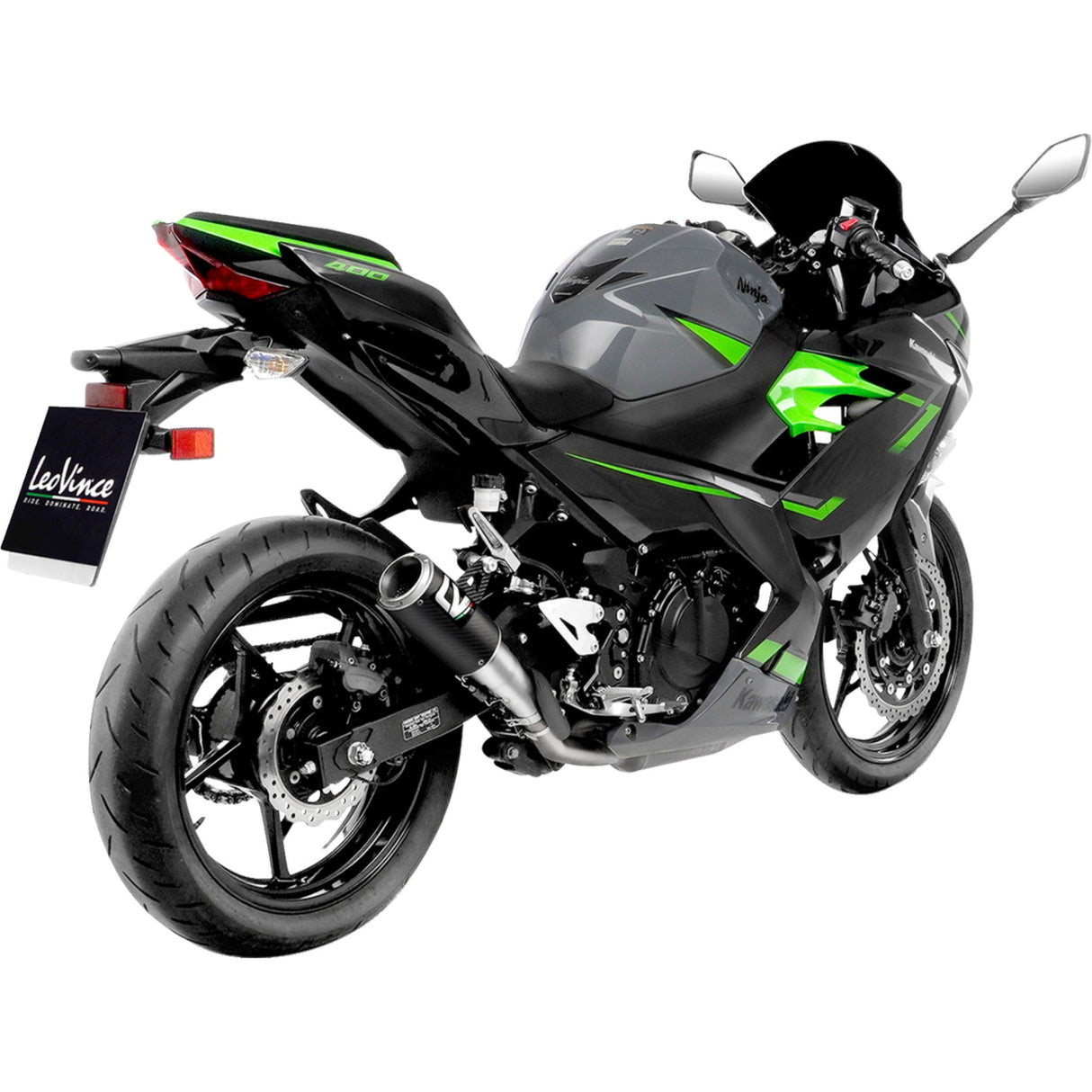 Leovince LV-Corsa Carbon Muffler - 15400CU Kawasaki Motorcycles 2018-2026