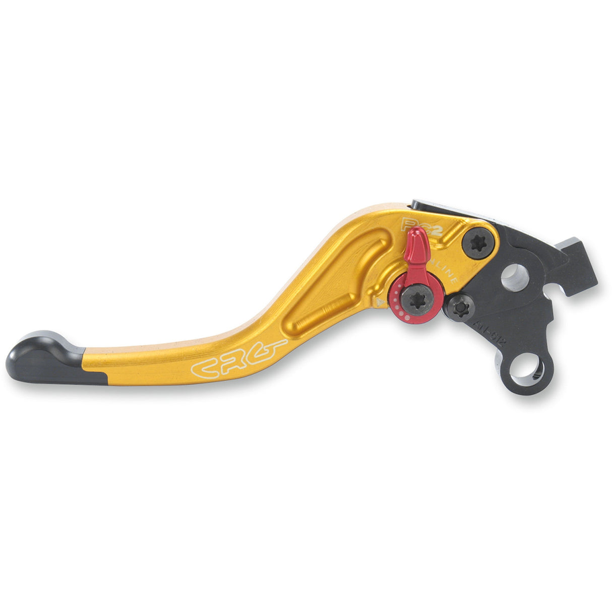 CRG 0613-0792 2AN-612-H-G RC2 Shorty Clutch Lever Clutch Lever - RC2 - Short - Gold