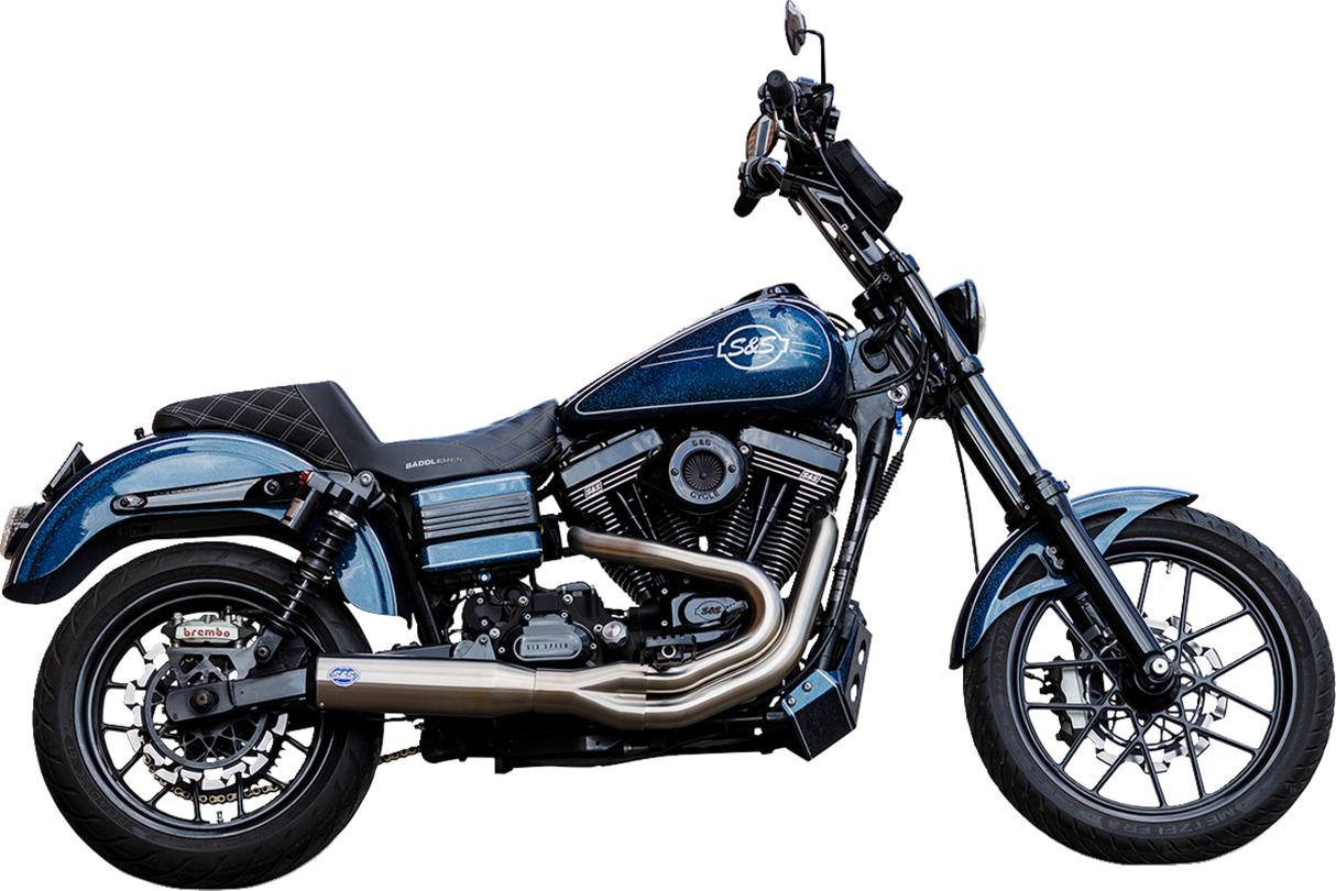 2-into-1 Qualifier Exhaust System - Brushed - 1800-2662