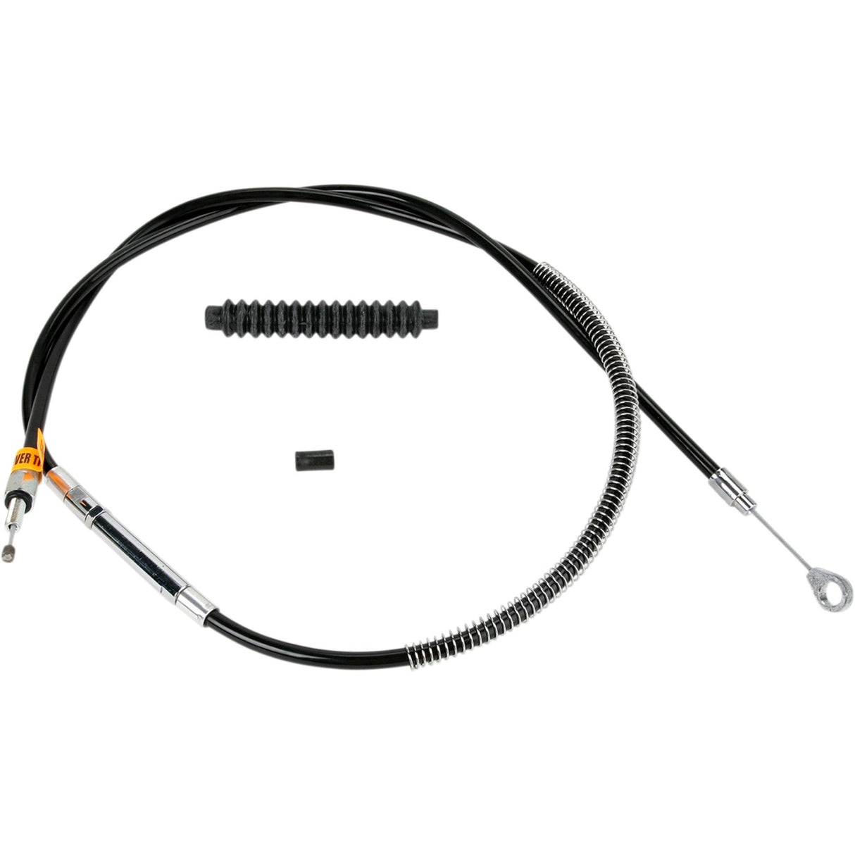 Barnett High-Efficiency Black Vinyl Clutch Cable +6" Size - 101-30-10029-06 For Harley Low 1987-1993