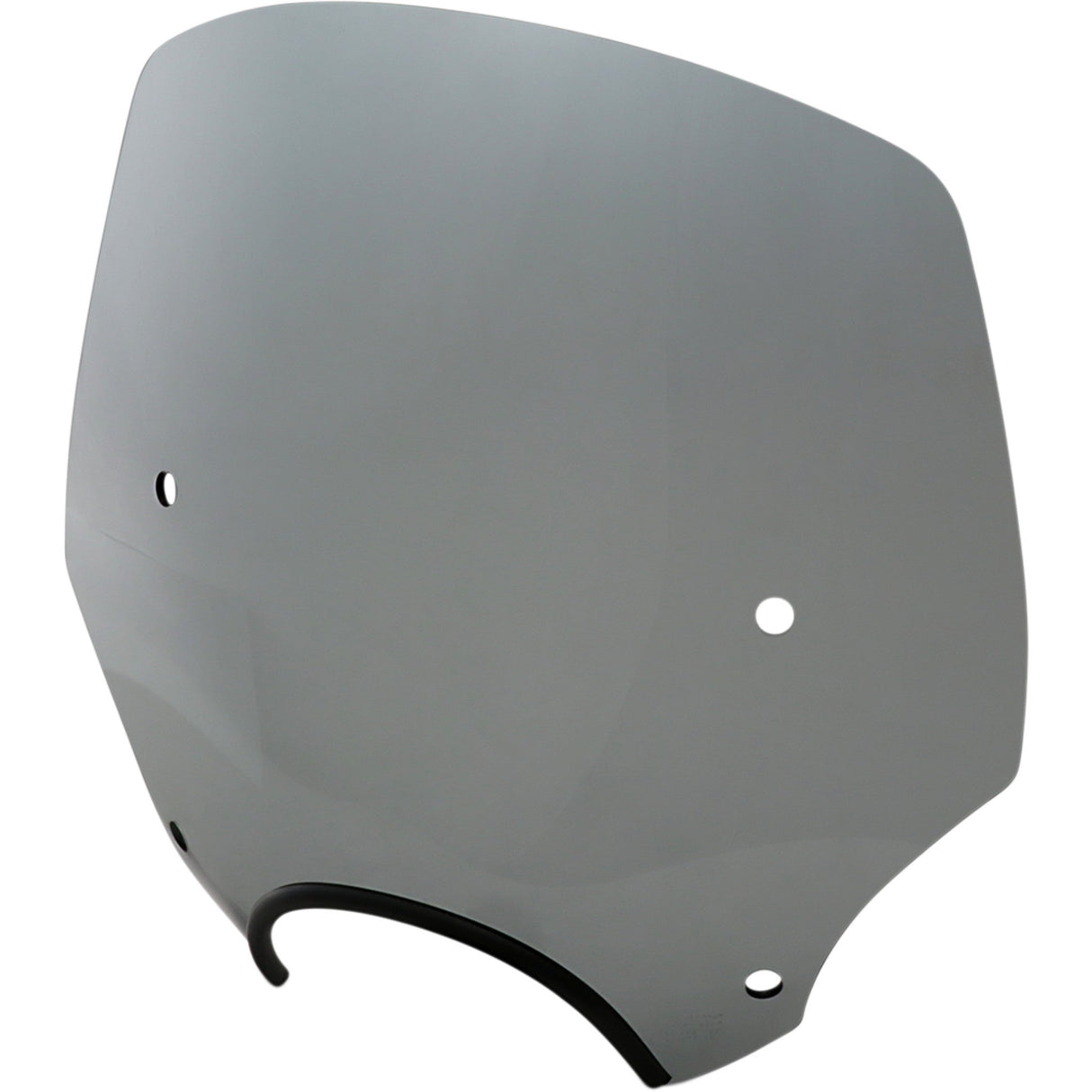 MEMPHIS SHADES 2311-0066 MEP5243 El Paso Sportshield — 7" - El Paso Windshield - 15" - 7" Headlight Cutout - Black Smoke