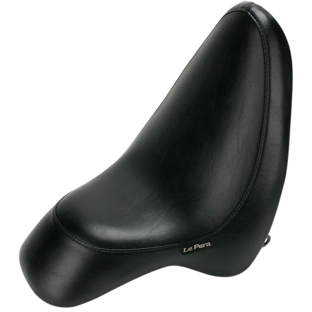 LePera Silhouette Solo Seat Smooth Bullet Black - LX-280 For Harley Softail 2000-2007