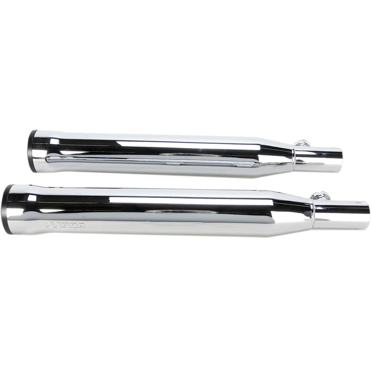 Cobra Slip-On Mufflers With Race Pro Tips 3" Chrome - 6054 For Harley Softail 2000-2006