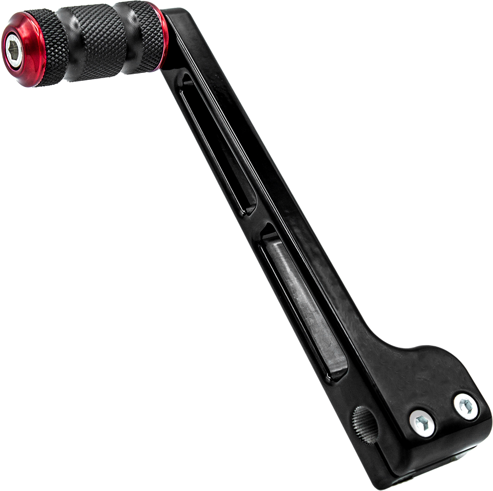 Santoro Fabworx SF30051 Twice Tight Perf Shift With TOE PEG Black For Harley Touring 1998-2013