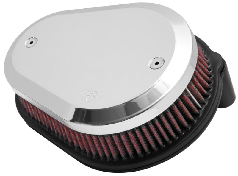 K & N Engineering Intake System Color (red) Style (triangle) Size (6-8) - RK-3932 For Harley Motorcycles 1999-2017