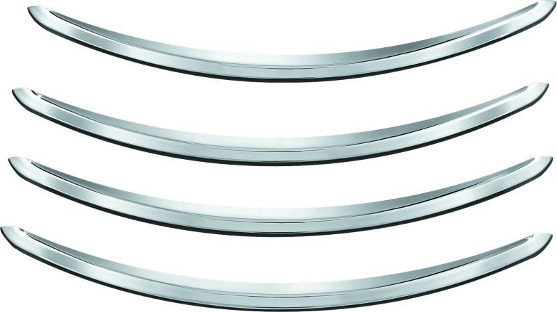 Kuryakyn Rear Fender Accents Flhx & Fltr Models Chrome - 7797 For Harley Touring 2006-2023