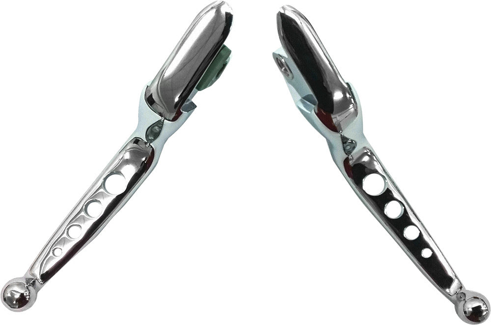 Harddrive 053574 Slotted Lever SET Chrome Softail For Harley Softail 2015-2021