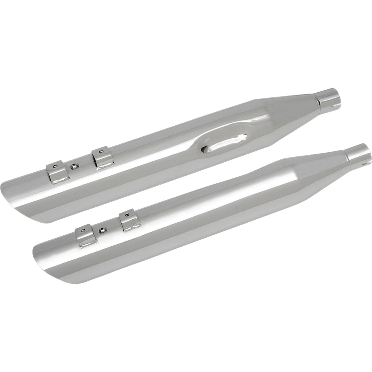 DRAG SPECIALTIES Slashdown Slip-On Mufflers 4"