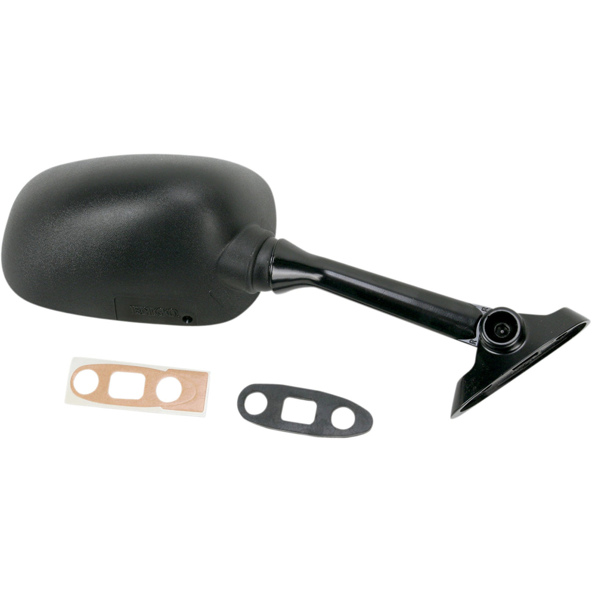 EMGO 0640-0065 20-69771 OEM-Style Replacement Mirror Mirror - Side View - Rectangle - Black - RIght