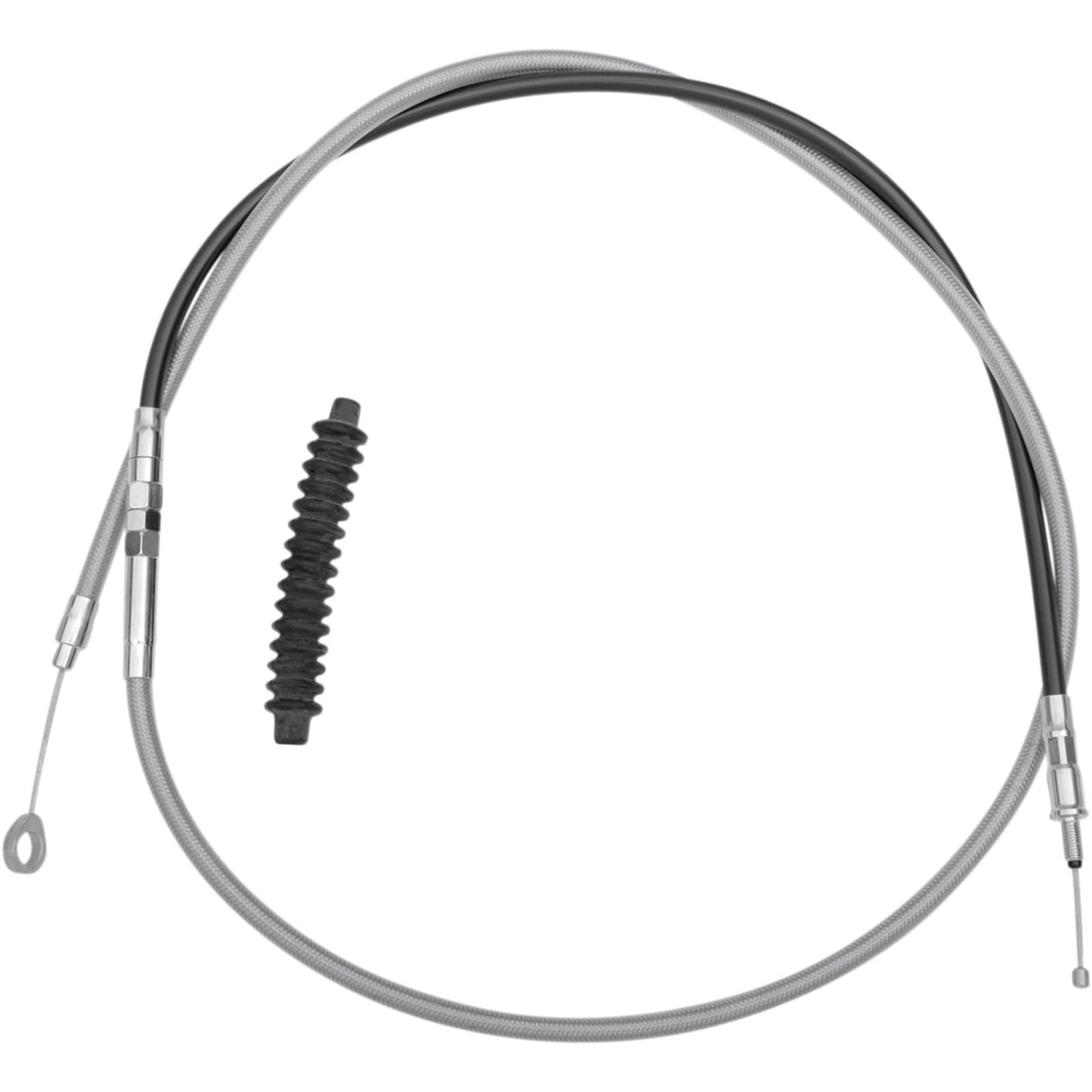 DRAG SPECIALTIES High-Efficiency Braided Stainless Steel Clutch Cable