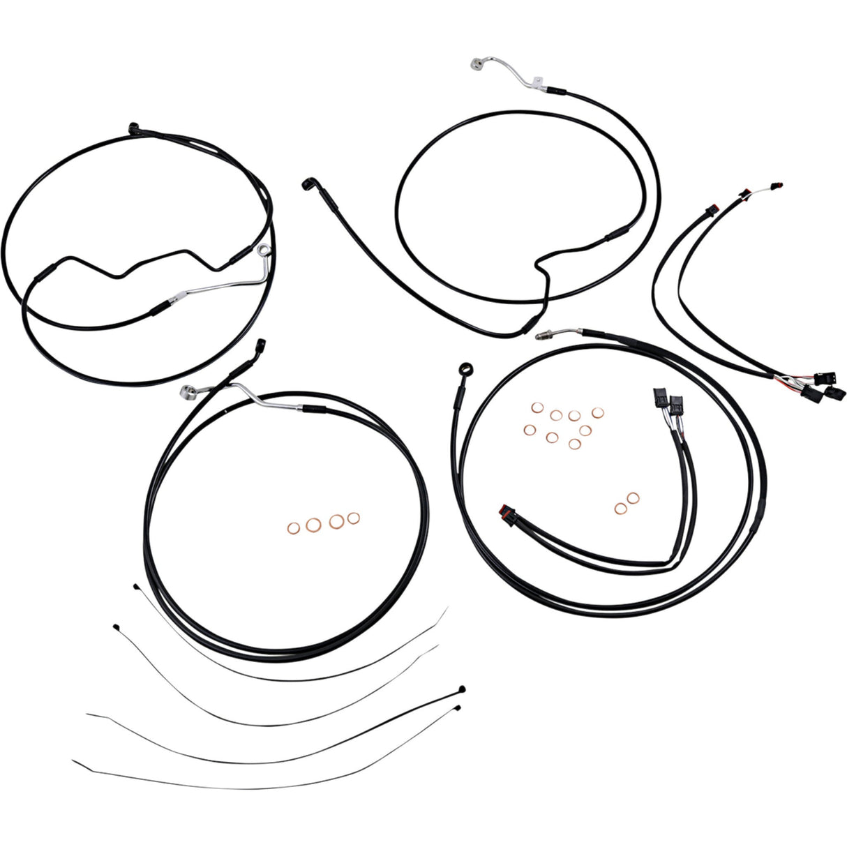 MAGNUM SHIELDING 0662-0672 486412 XR Handlebar Installation Kit - Black