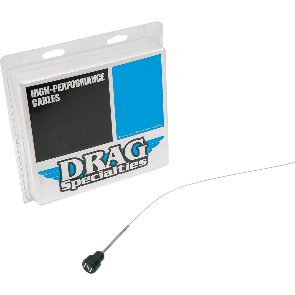 DRAG SPECIALTIES 0654-0027 Choke Cable 11.2" - includes knob