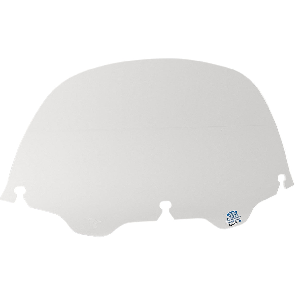 Memphis Shades Replacement Lucite Windshield 9" Clear For Harley Touring 1996-2013