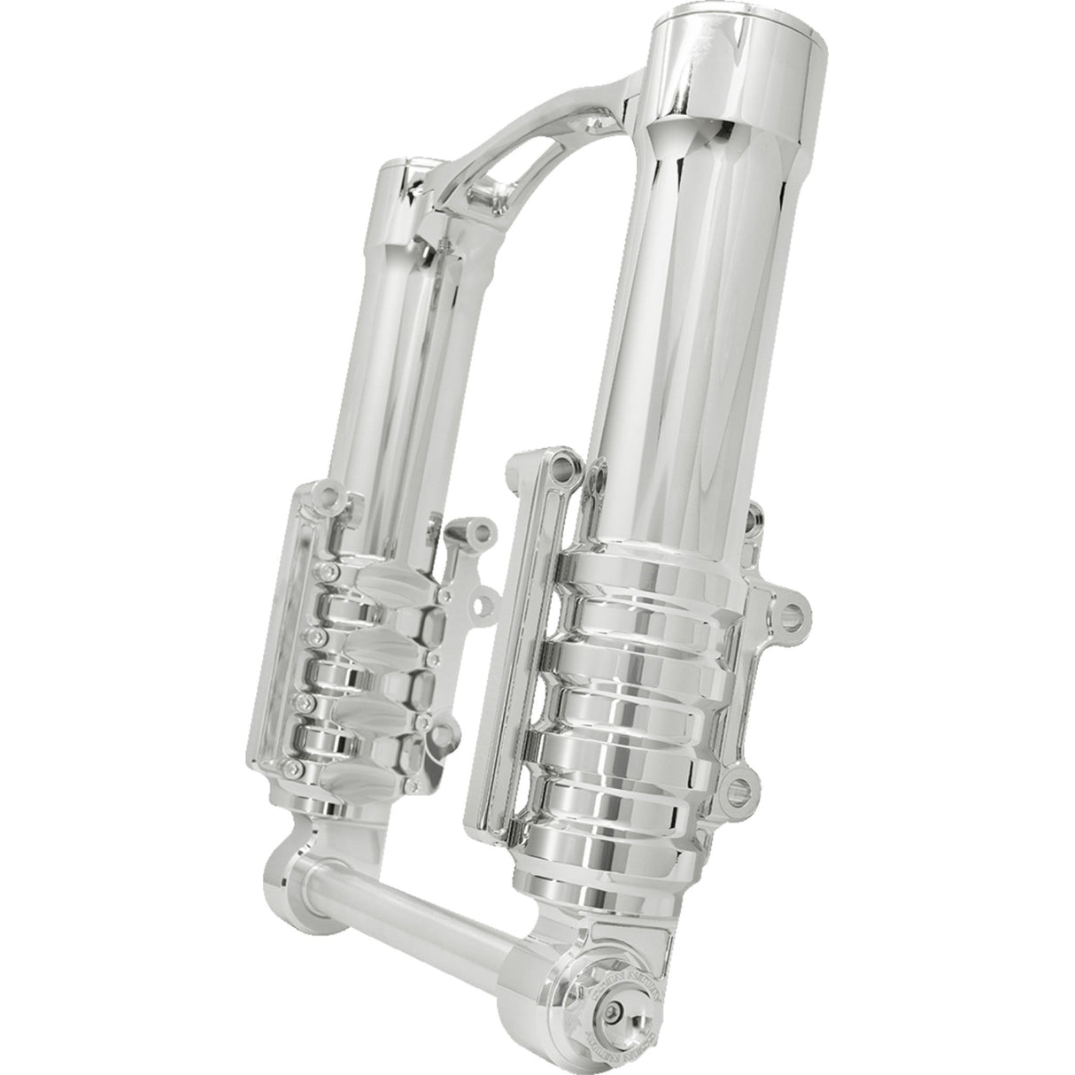 Arlen Ness Method No Flex Inverted Fork Legs 49 Mm Chrome For Factory Brake Caliper - 120-011 For Harley Touring 2014-2026