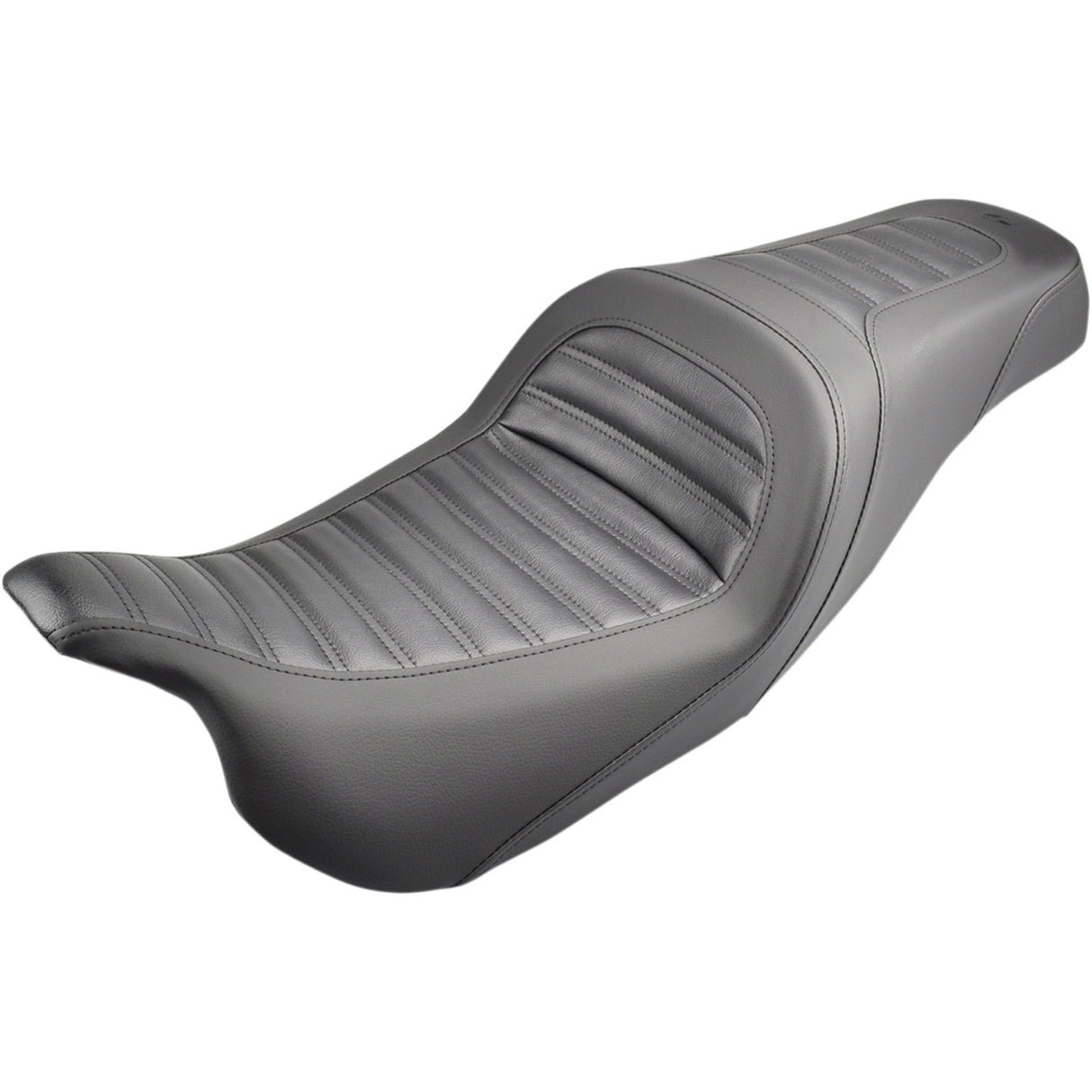 Saddlemen Slim Roll & Pleat Seat Black - 808-07B-161 For Harley Touring 2008-2025