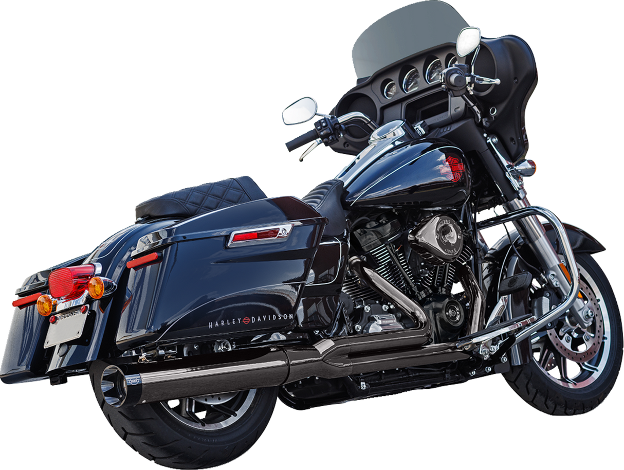 2-into-1 Lava Chrome Sidewinder® Exhaust System - Race Only - 1800-2630