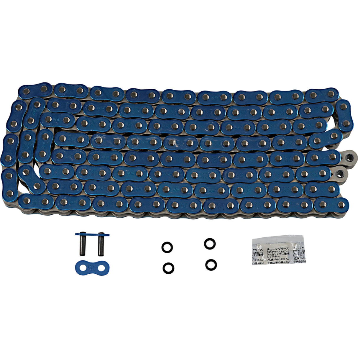 EK 1223-1488 525ZVX3-150AB 525 ZVX3 Extreme Sportbike Series Chain 525 ZVX3 - Sportbike Chain - 150 Links - Blue