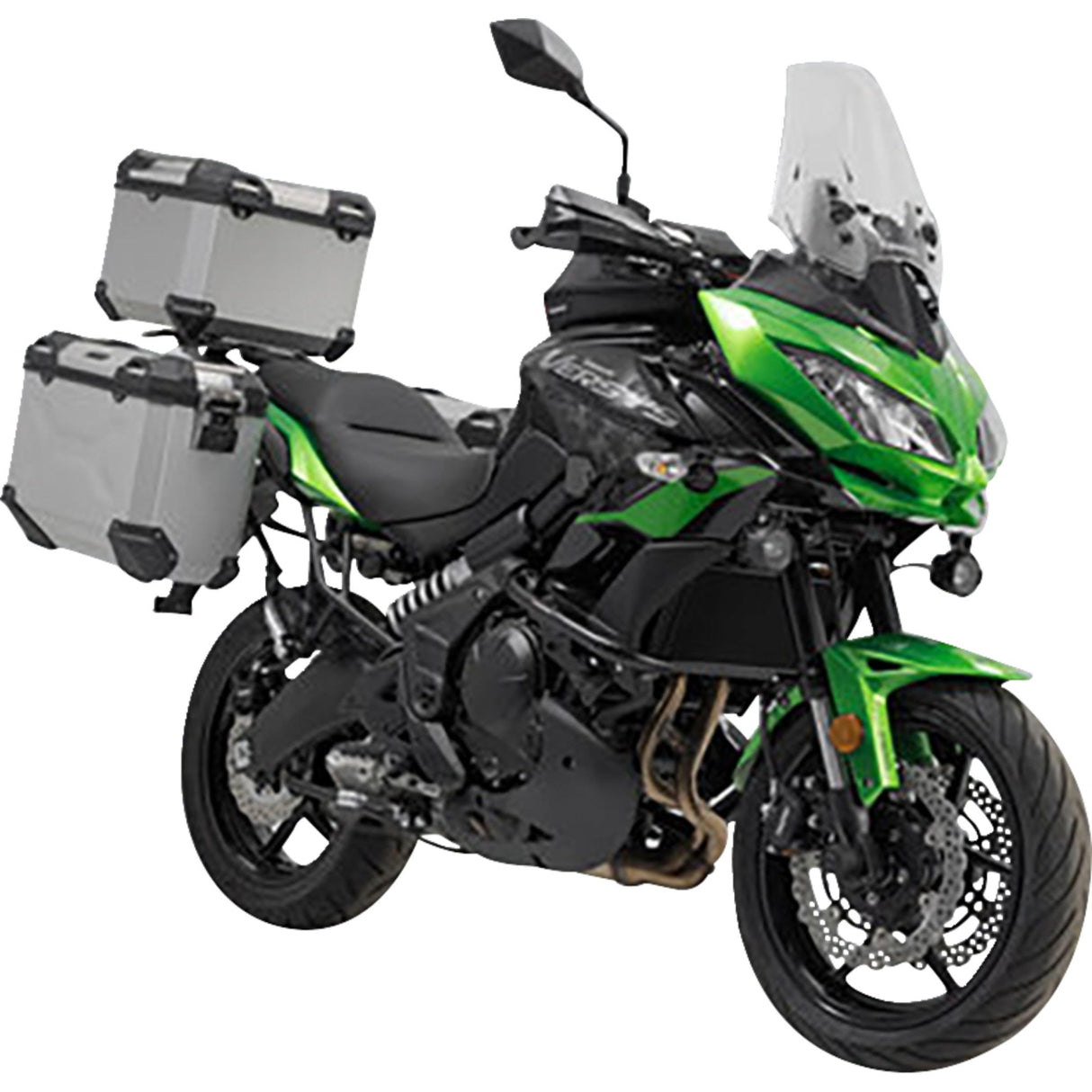 SW-MOTECH 3580-0113 ADV.08.518.75000/S Adventure Luggage System silver - kawasaki versys 650 '14-'22