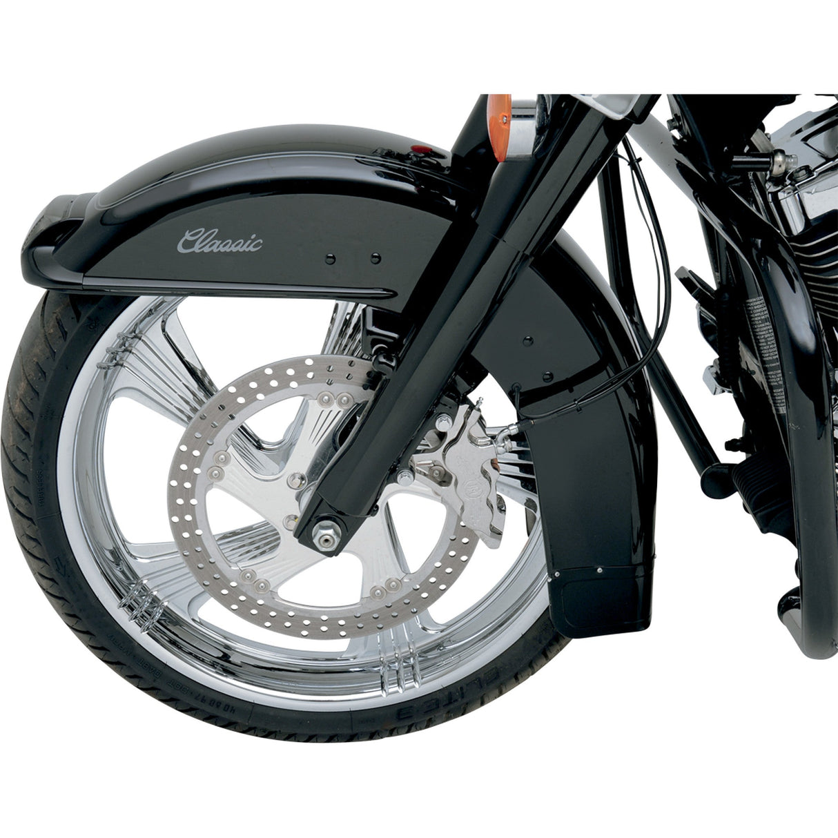 PERFORMANCE MACHINE (PM) 1701-0093 0051-2917-CH Six-Piston Differential-Bore Front Caliper - 6 Piston Caliper - 13" - Left - Chrome
