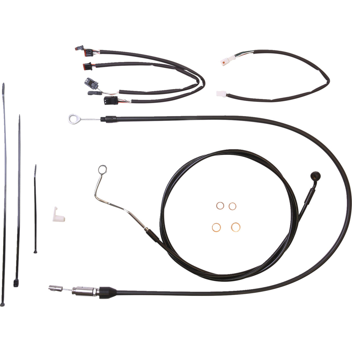 Magnum Shielding Cable Kit - 4861151 For Harley Road King 2021-2022