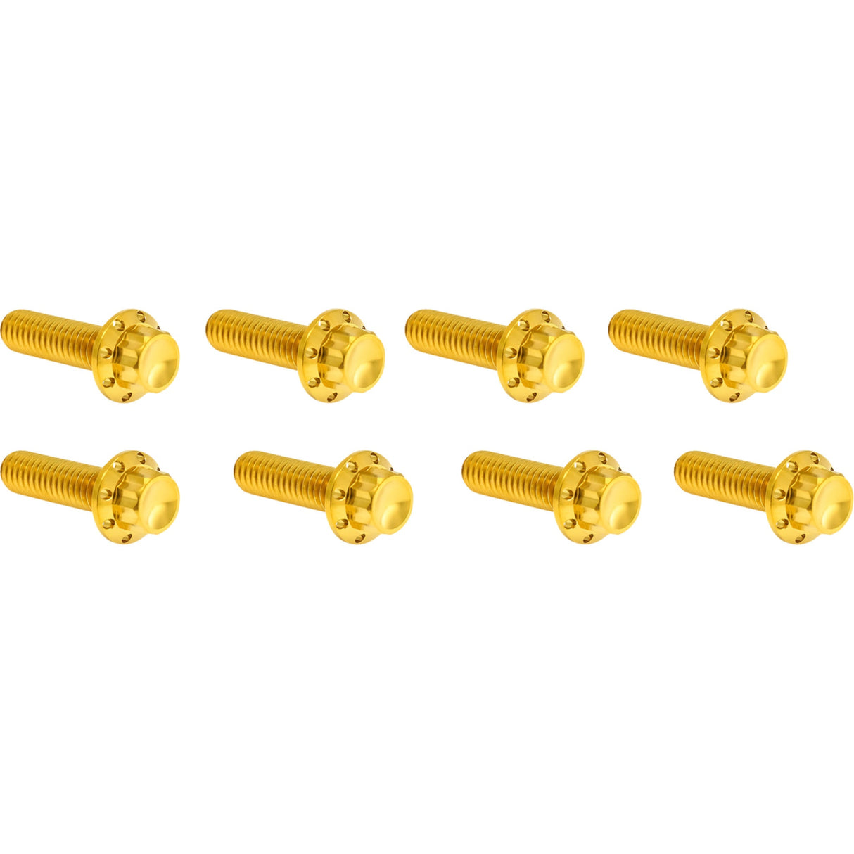 Arlen Ness Lifter Block Titanium 12-Point Bolt Kit 12-Point Titanium Gold - 300-937 For Harley Motorcycles 1999-2026