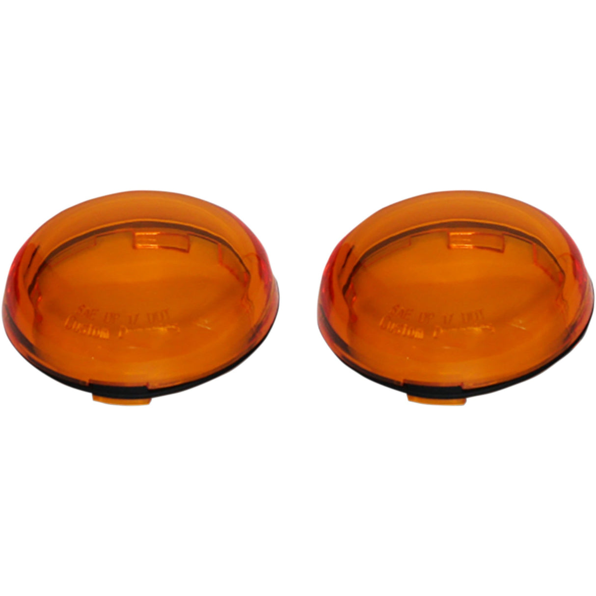 CUSTOM DYNAMICS 2020-1753 PRO-B-LENS-AMB ProBEAM® Deuce-Style Turn Signal Lenses ProBEAM® Replacement Lenses - Amber