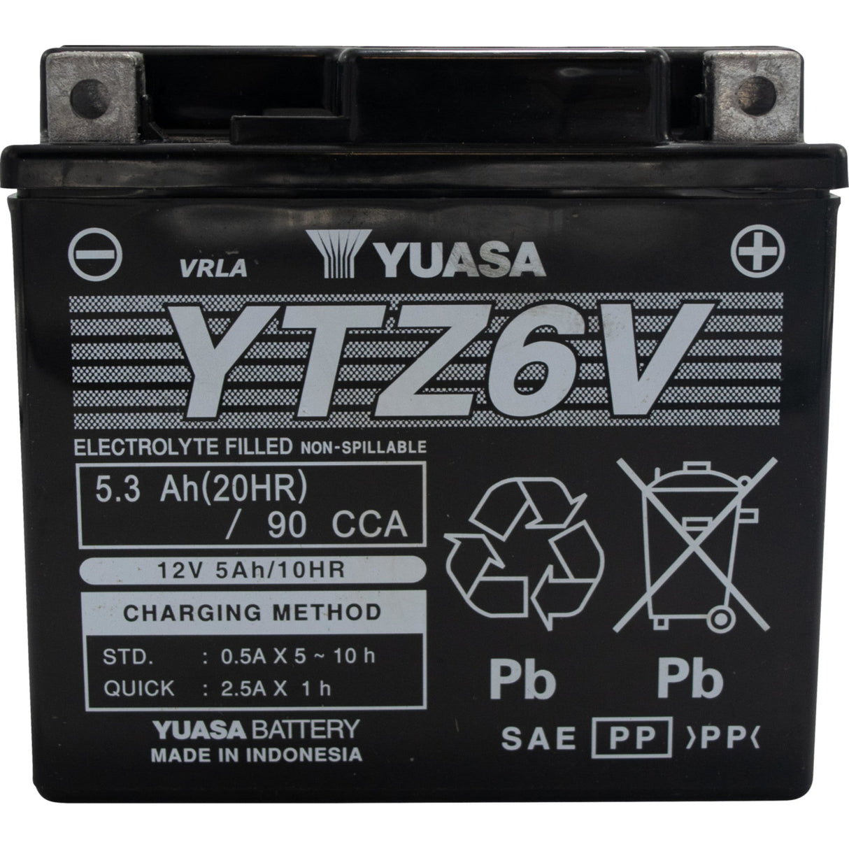 Yuasa YTZ Battery - YUAM726ZS For BMW 04 2022-2024 | Kawasaki 300R 2020-2024