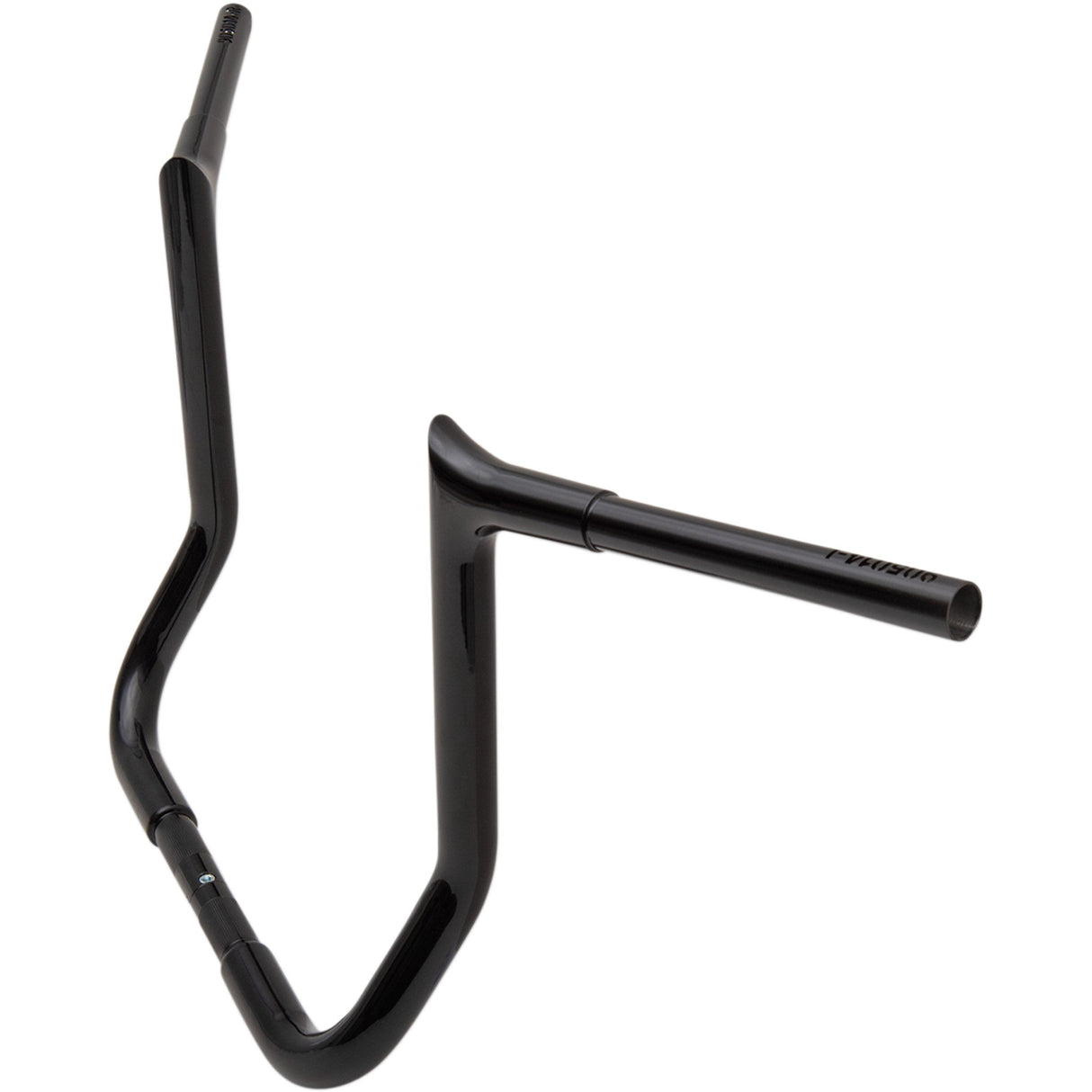 FAT Baggers INC. 1-1/4" EZ Install Pointed Top Handlebar 14" Black - 905014-B For Harley Touring 1986-2022