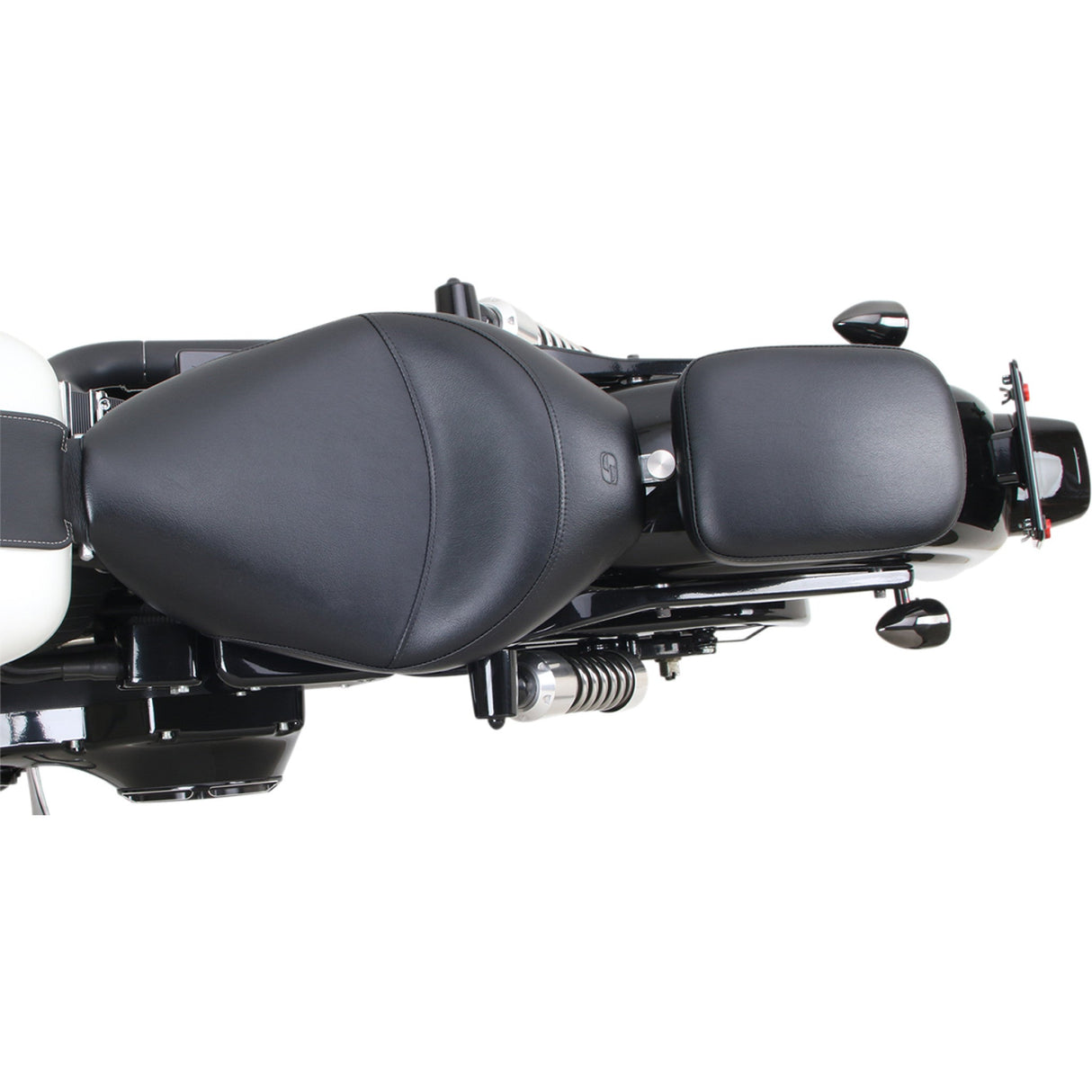 SADDLEMEN 0807-0178 SA1017 Detachable Pillion Saddlehyde S3 Pad - 7"