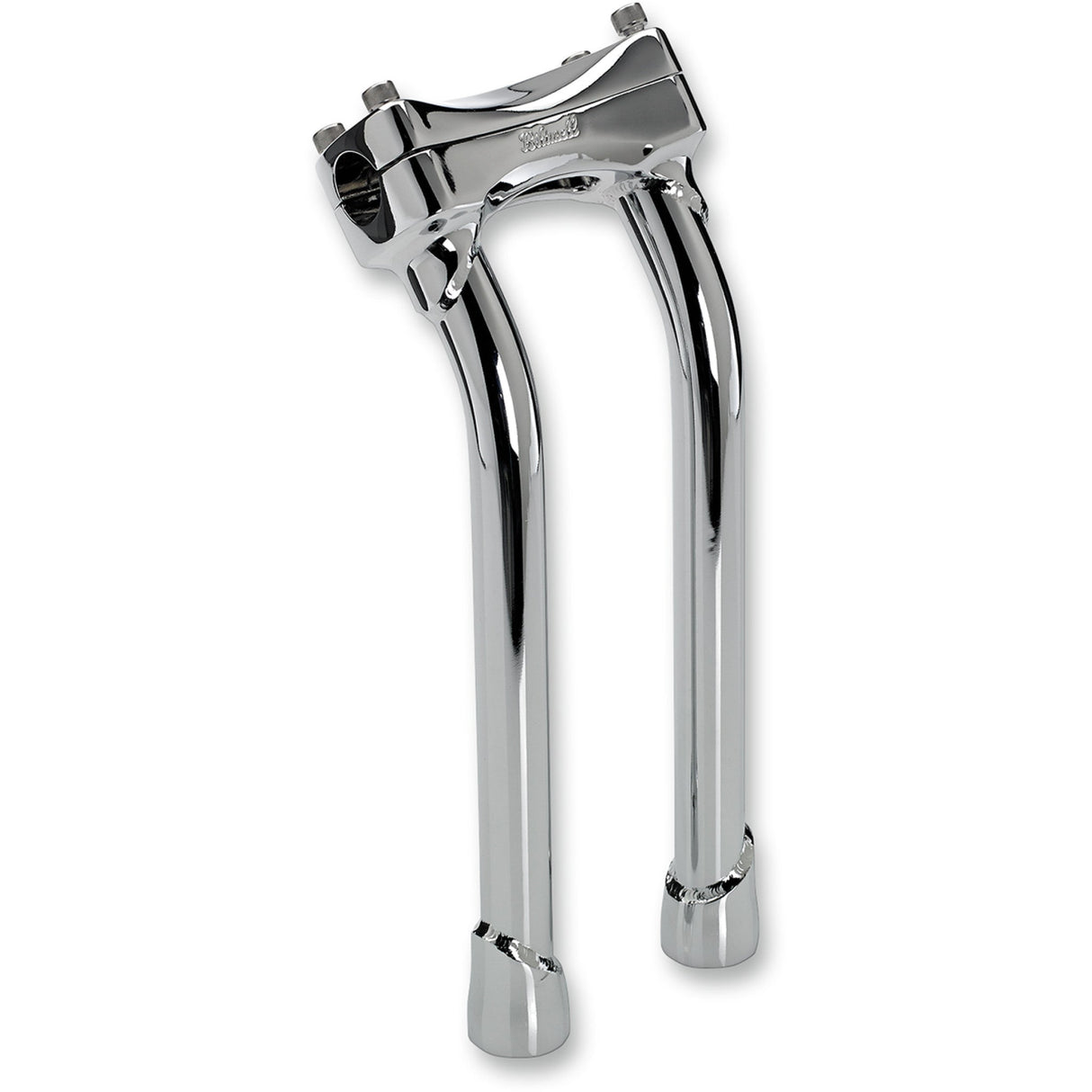 BILTWELL Murdock Handlebar Riser Risers - Pullback Chrome