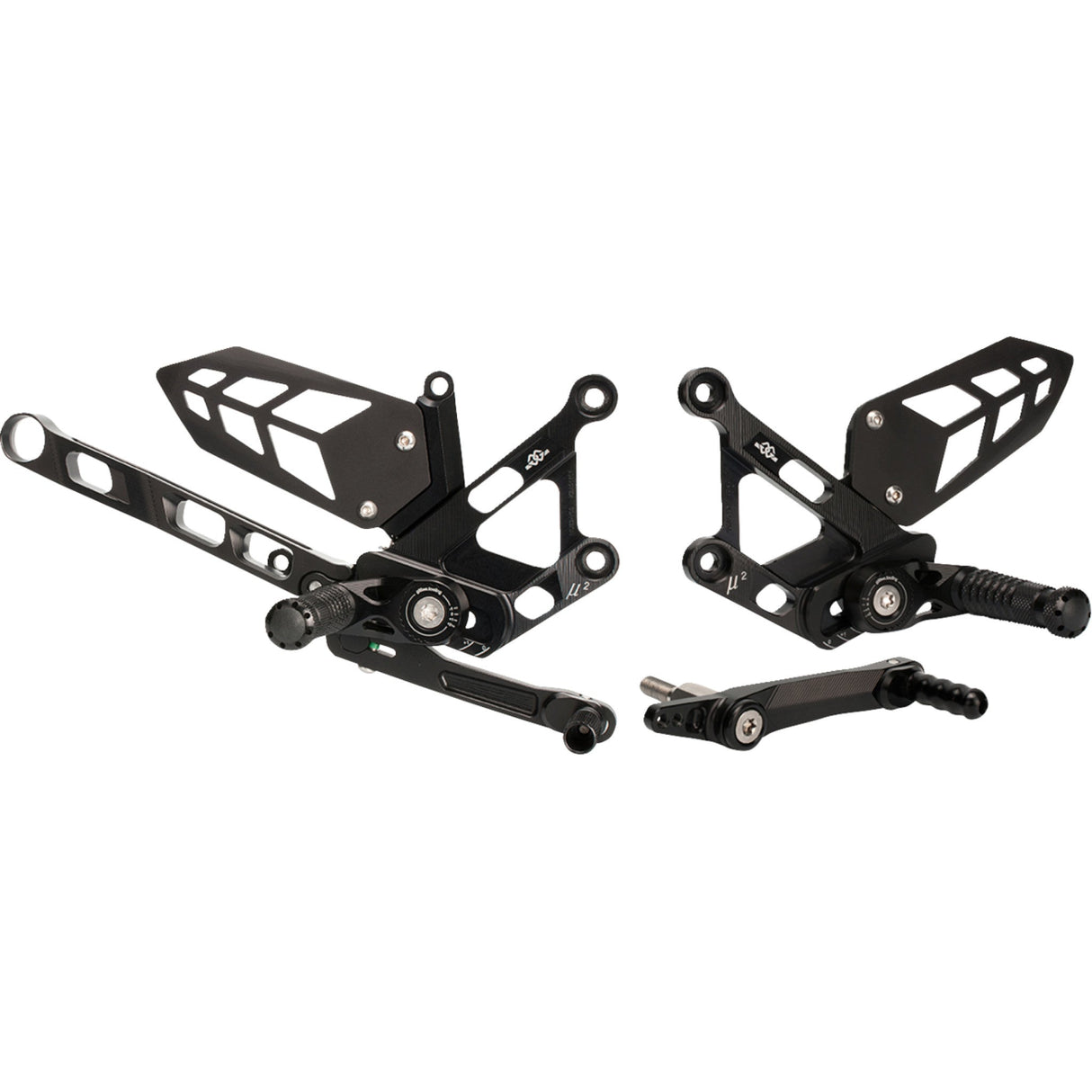 GILLES TOOLING 1623-0417 MUE2-Y02-B MUE2 Rearset black - ktm