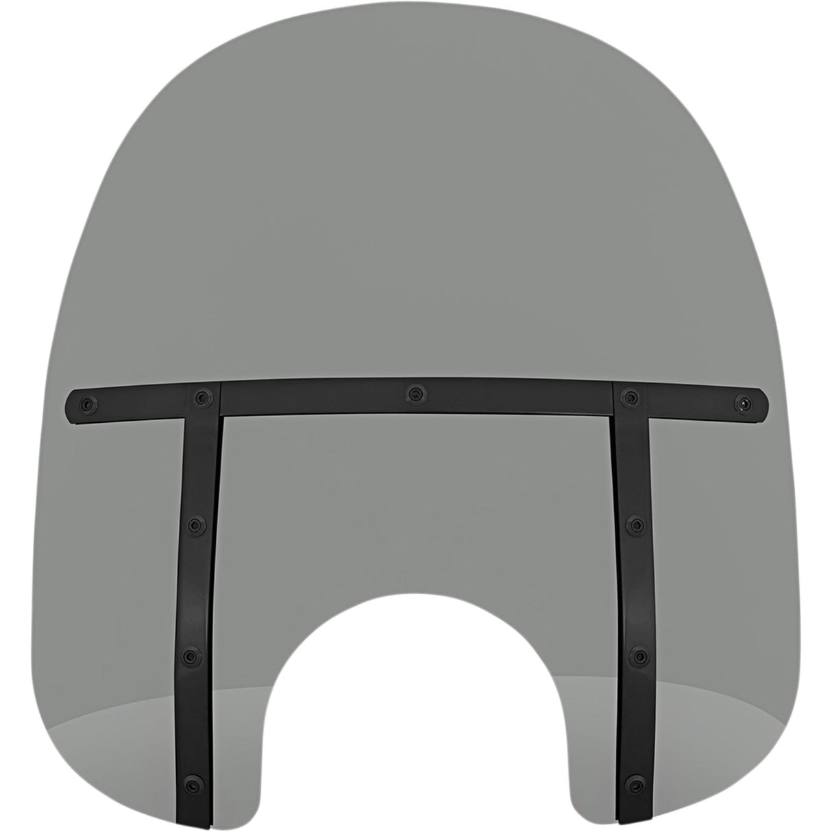 MEMPHIS SHADES 2311-0107 MEB32112 Memphis Fats Windshield Fats Windshield - Black Smoke - 17"