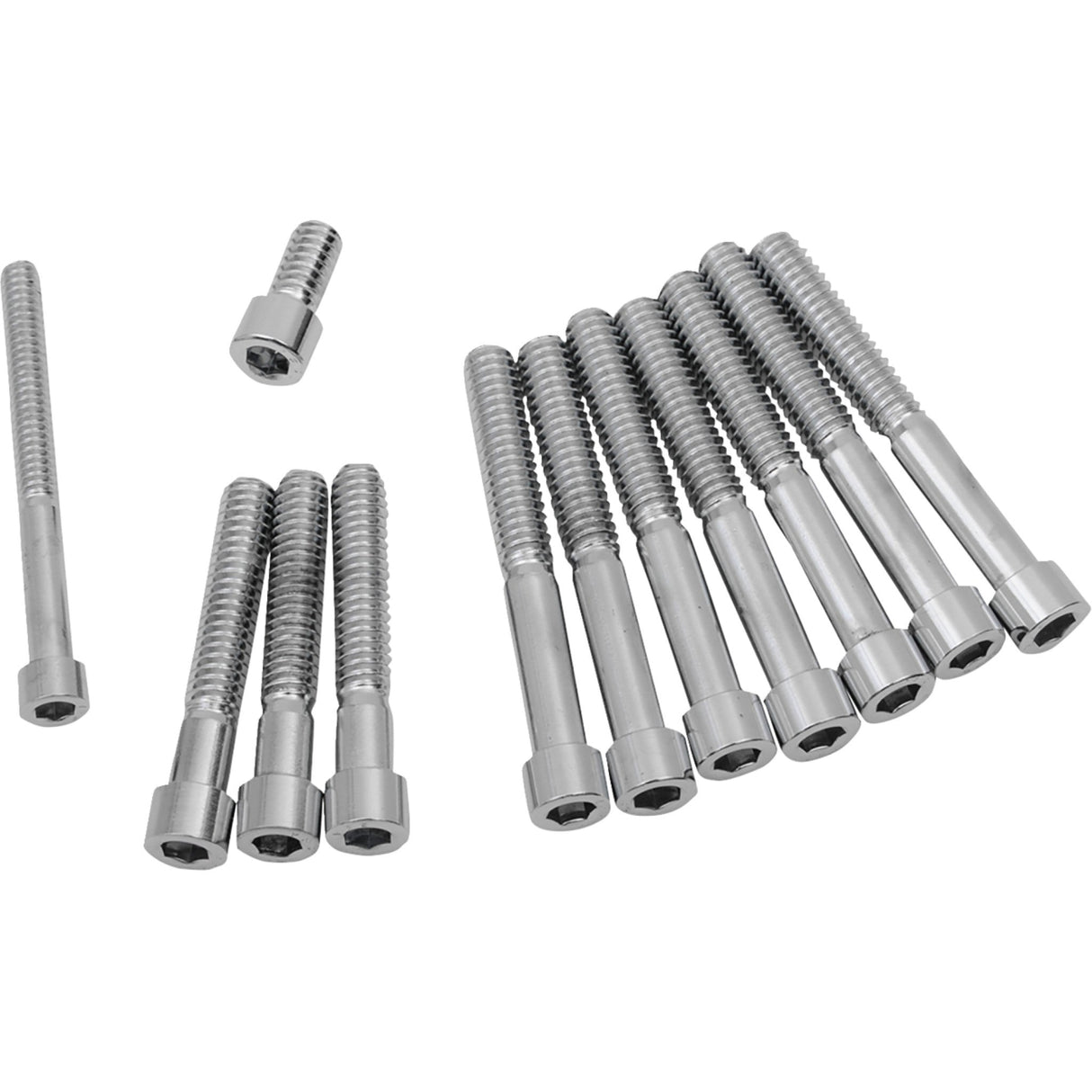 Drag Specialties Primary Cover Only Bolt Kit Socket-Head Smooth For Harley Sportster 1971-1976
