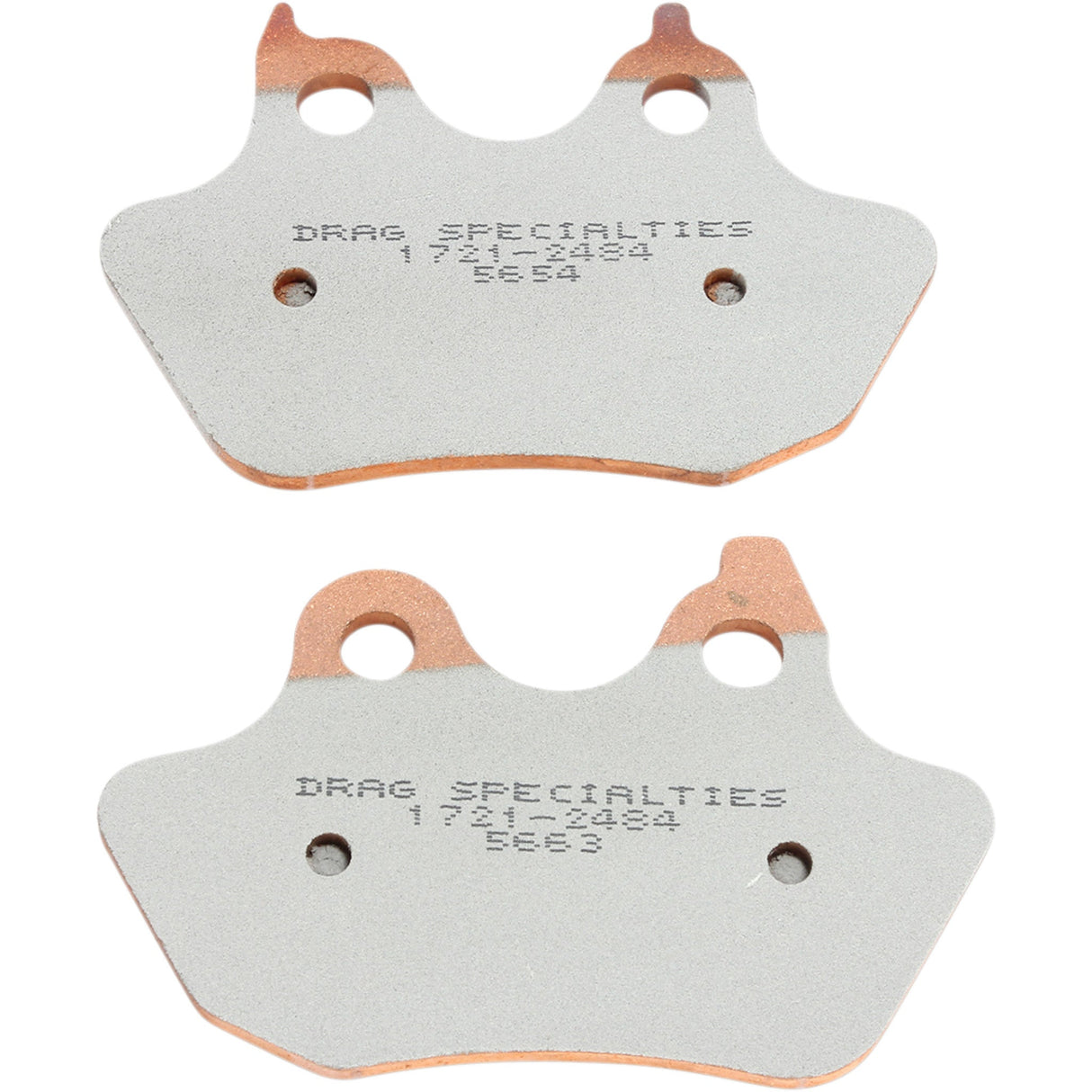 Drag Specialties Brake Pad - 1721-2484 For Harley Softail 2006-2007