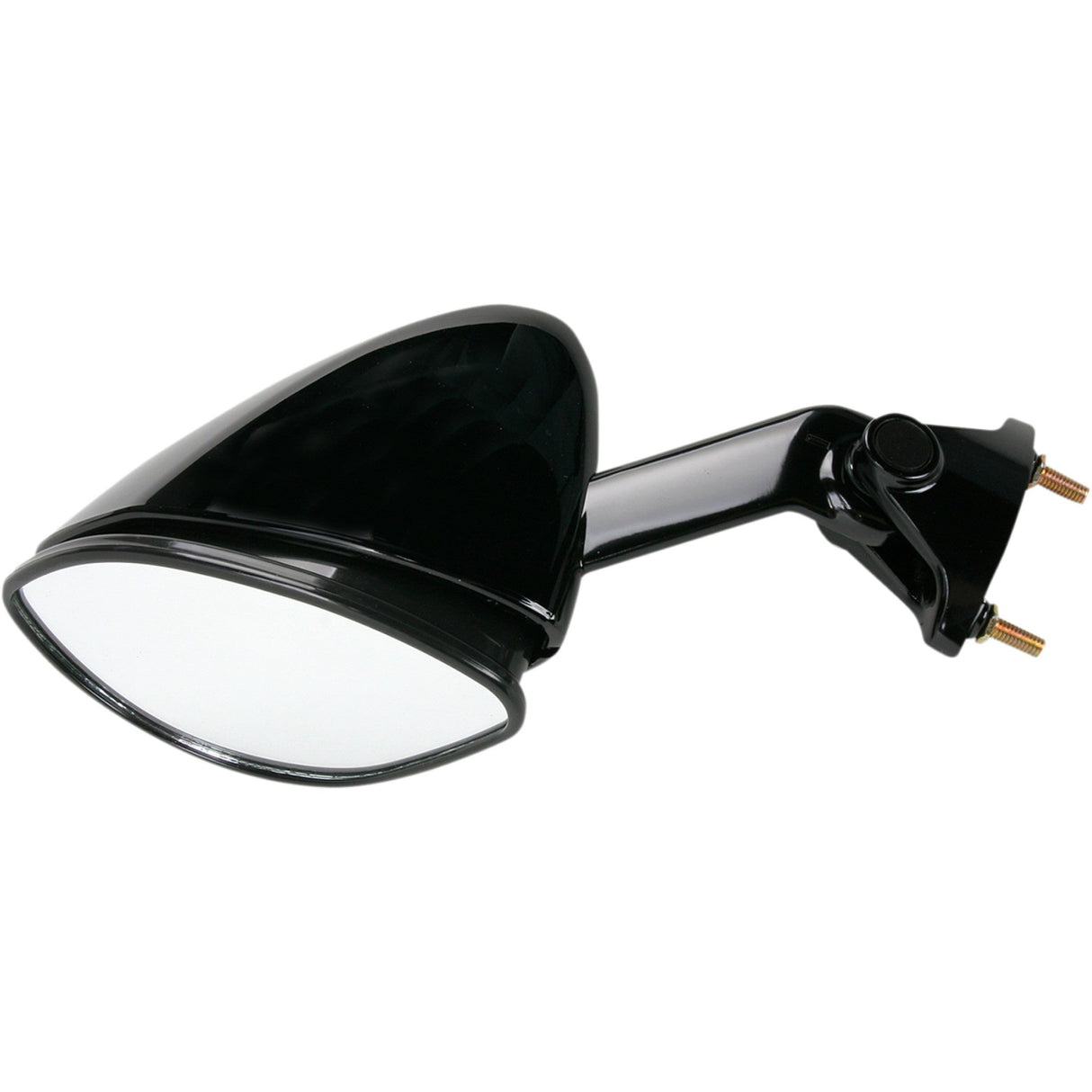EMGO 0640-0362 20-43062 OEM-Style Replacement Mirror Mirror - Side View - Cat Eye - Black - Left