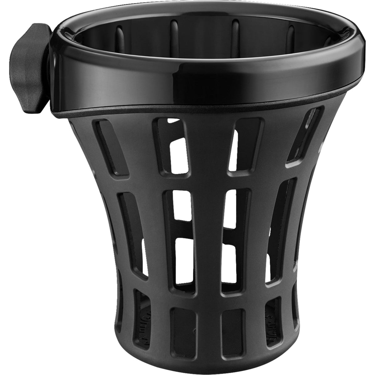 Ciro Gen 2 Drink Holder Big Ass® Black 7/8"/1" Handlebar Mount - 55913 For Harley Motorcycles 1994-2026