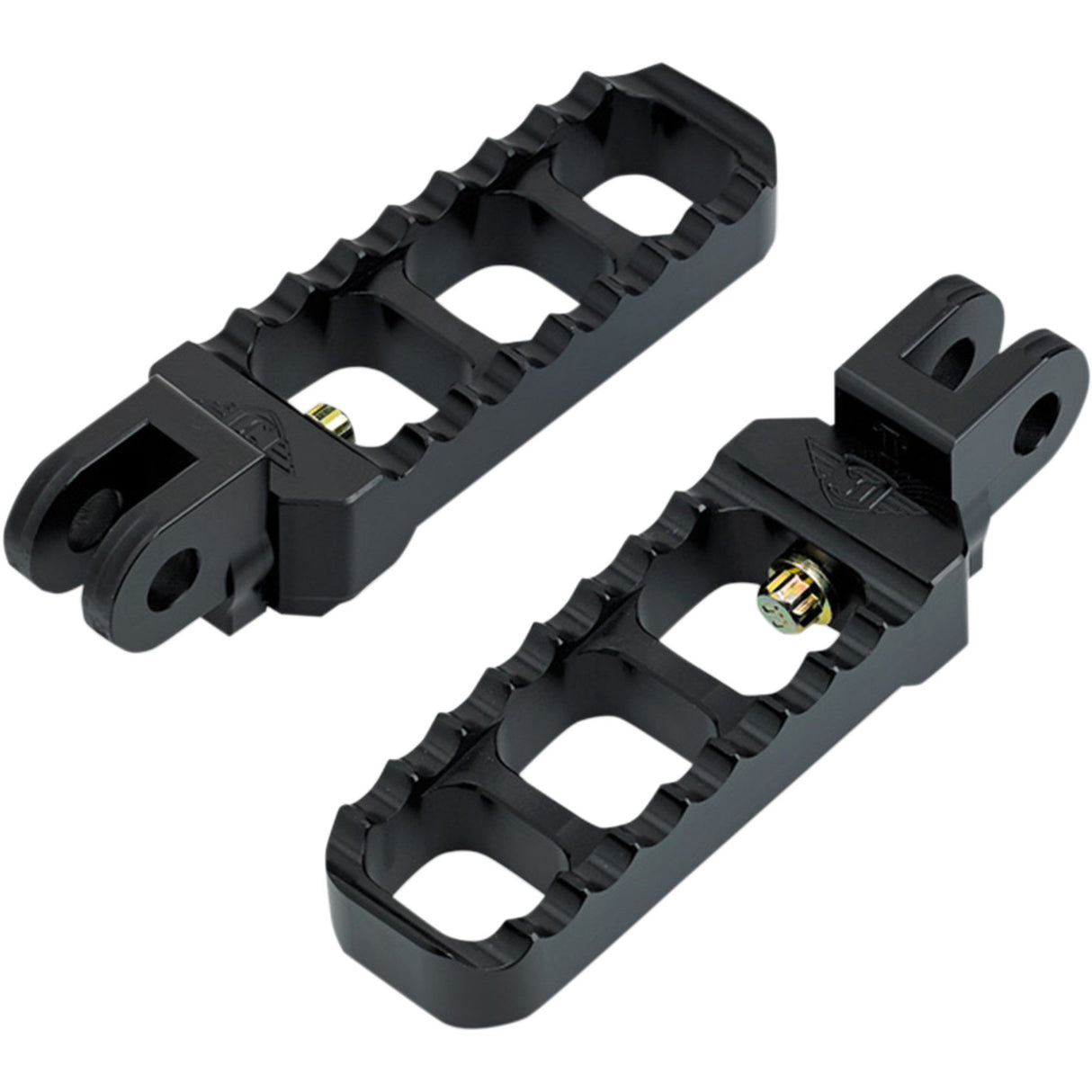 JOKER MACHINE 1620-1620 08-61-4B Serrated Footpegs Footpeg - Serrated - Narrow - Black